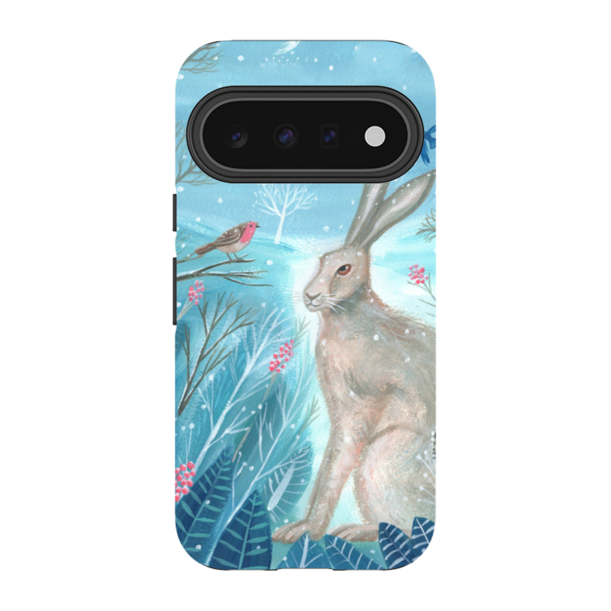 Google Tough Case - Winter Hare By Mary Stubberfield