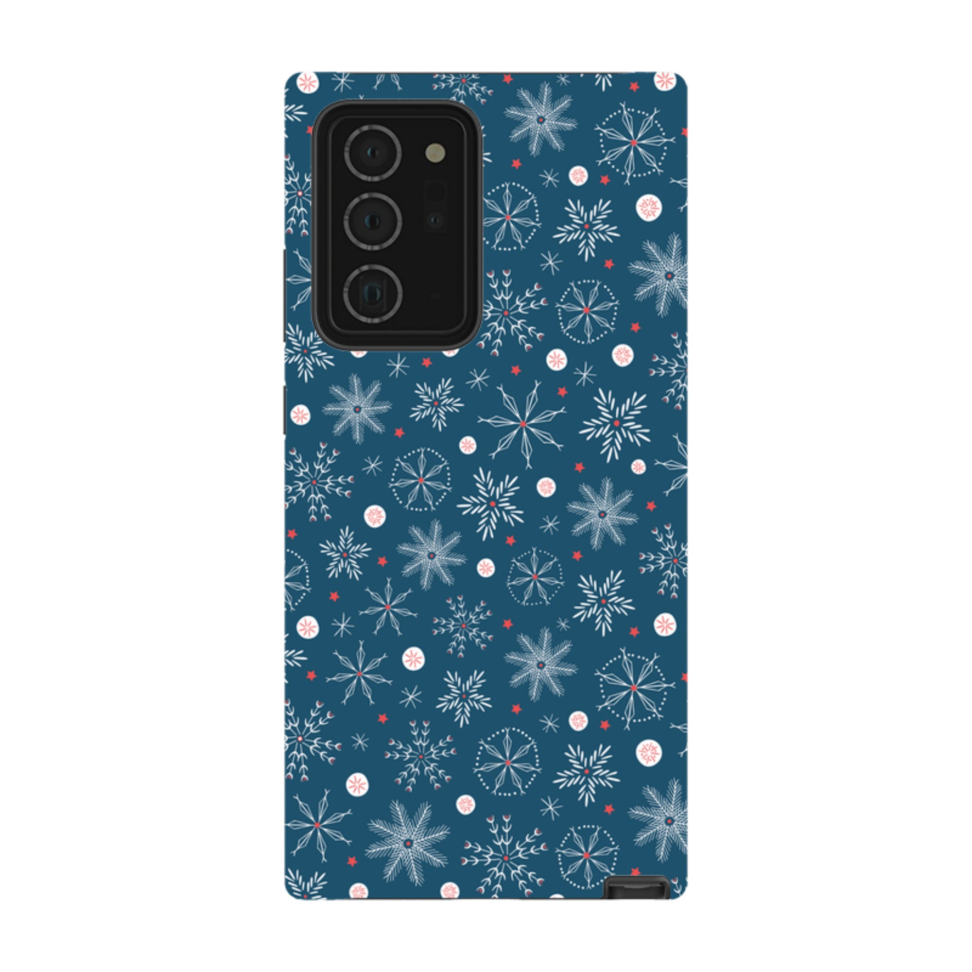 Samsung Tough Case - Christmas Snowflakes By Ali Brookes