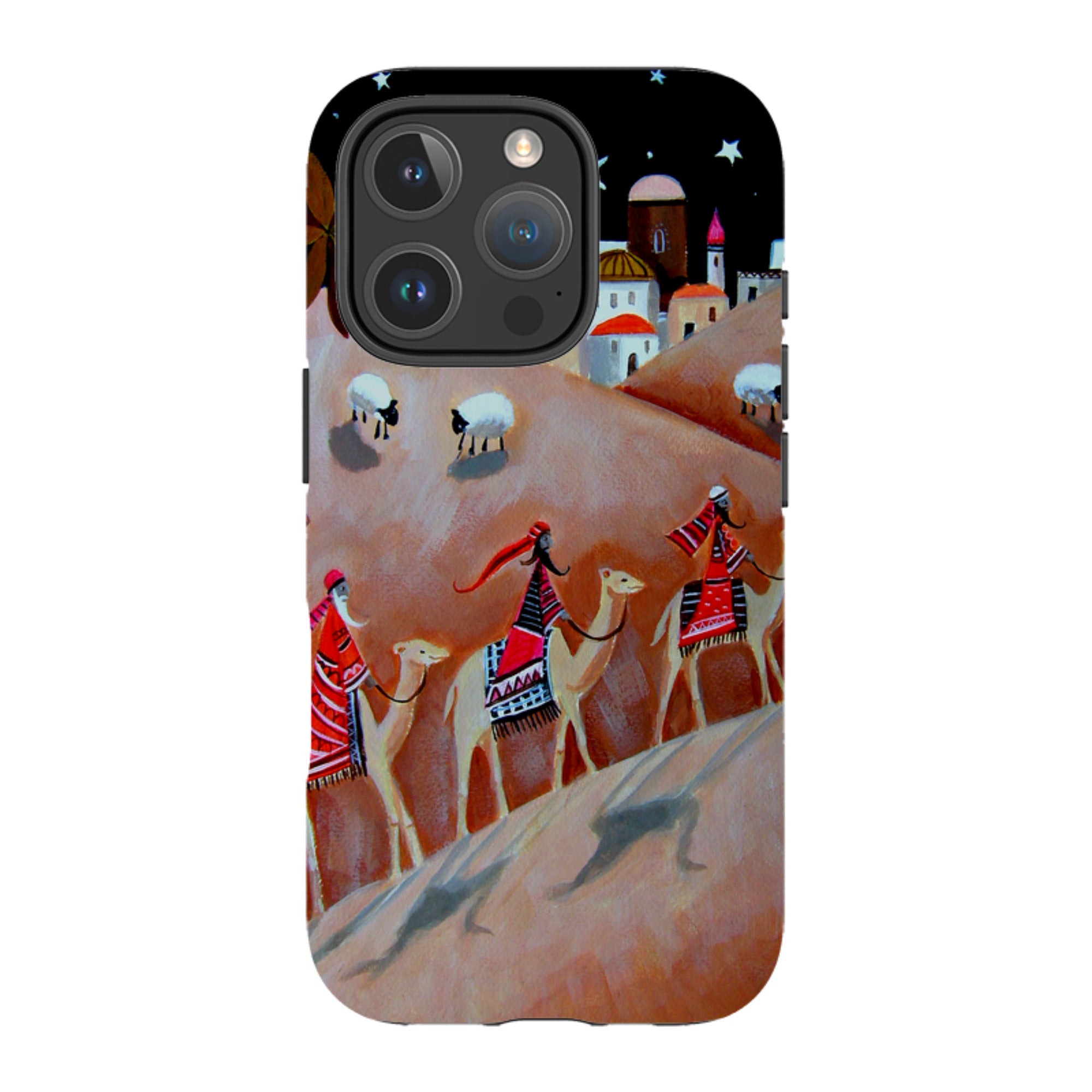 iPhone Tough Case - We Three Kings By Mary Stubberfield