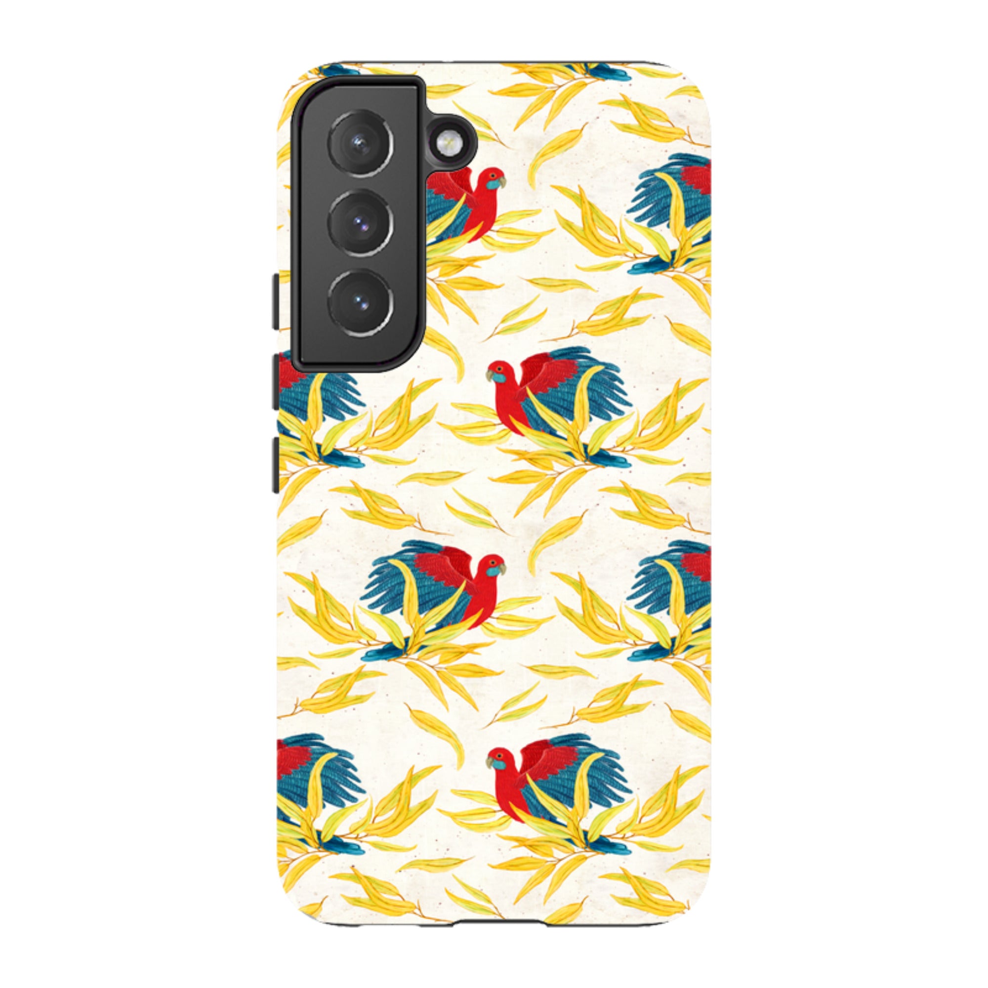 Samsung Tough Case - Crimson Rosella By Katherine Quinn