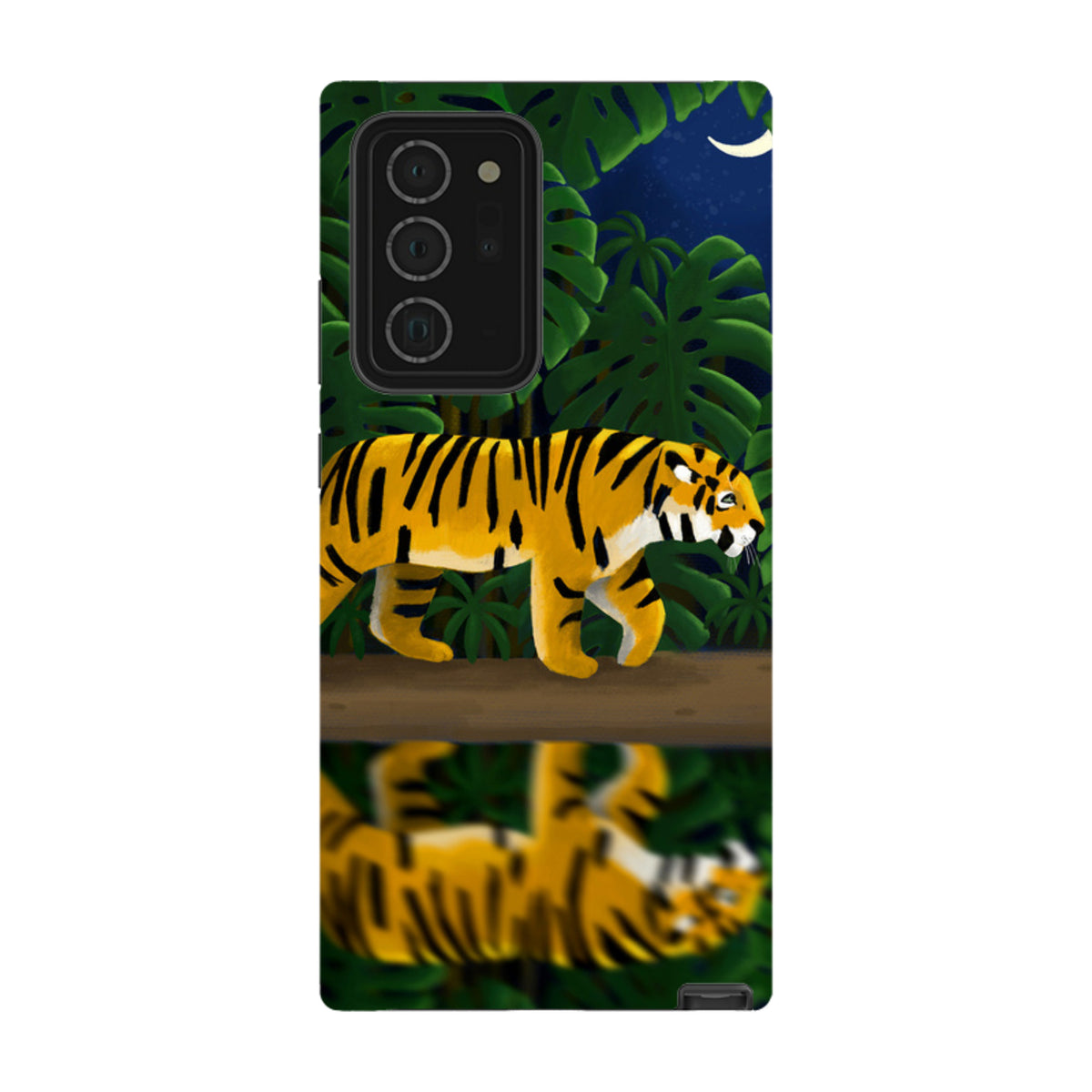 Samsung Tough Case - Tiger Night By Bex Parkin