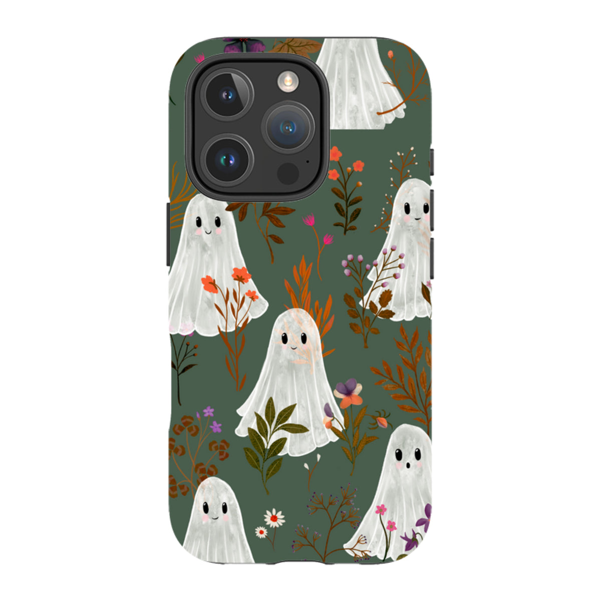 iPhone Tough Case - Ghost in the Garden - Pine By Katherine Quinn