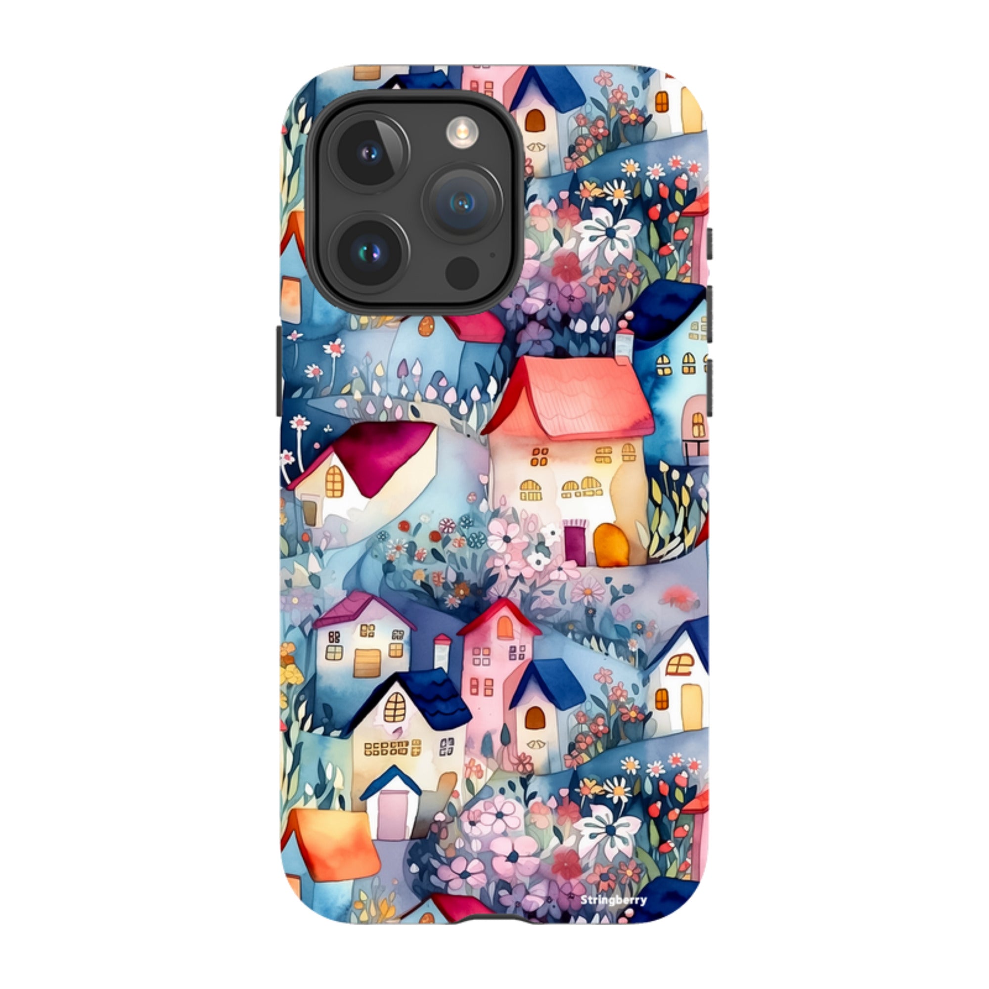 iPhone Tough Case - Fairy Houses II