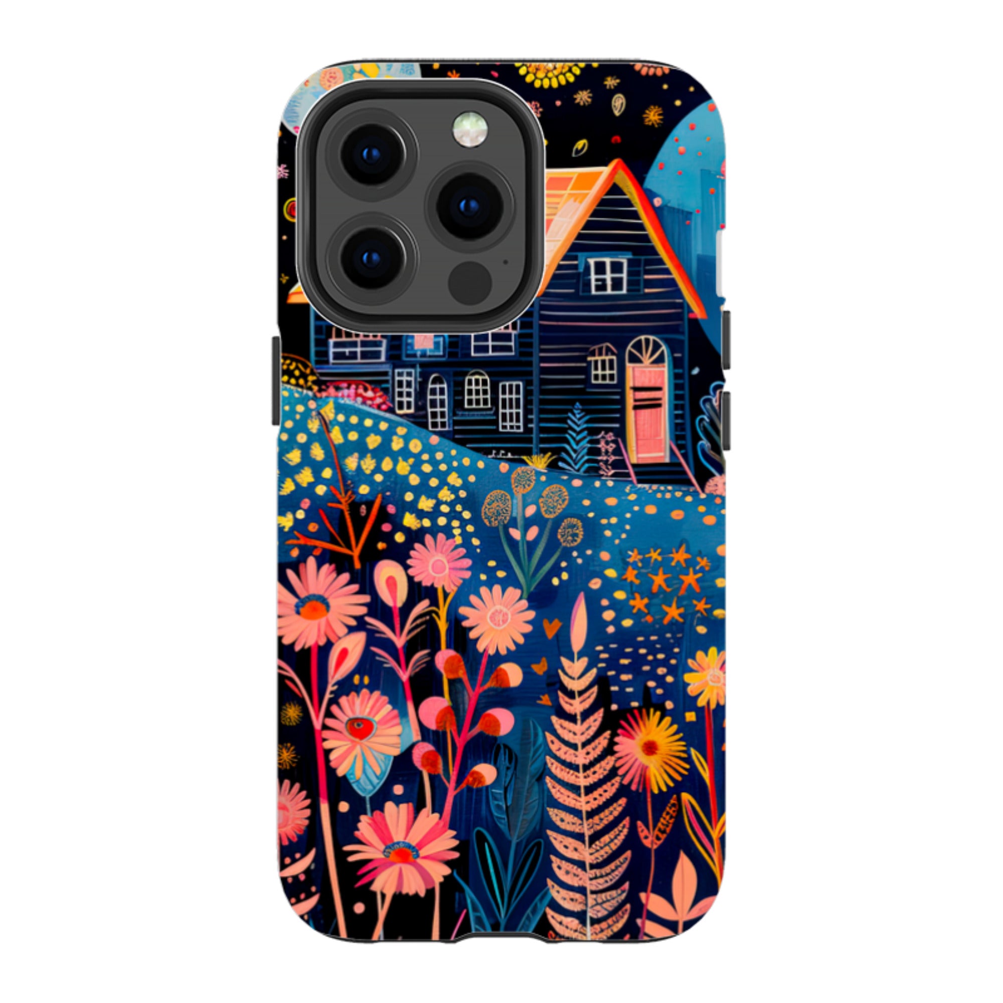 iPhone Case - Folk Art House V