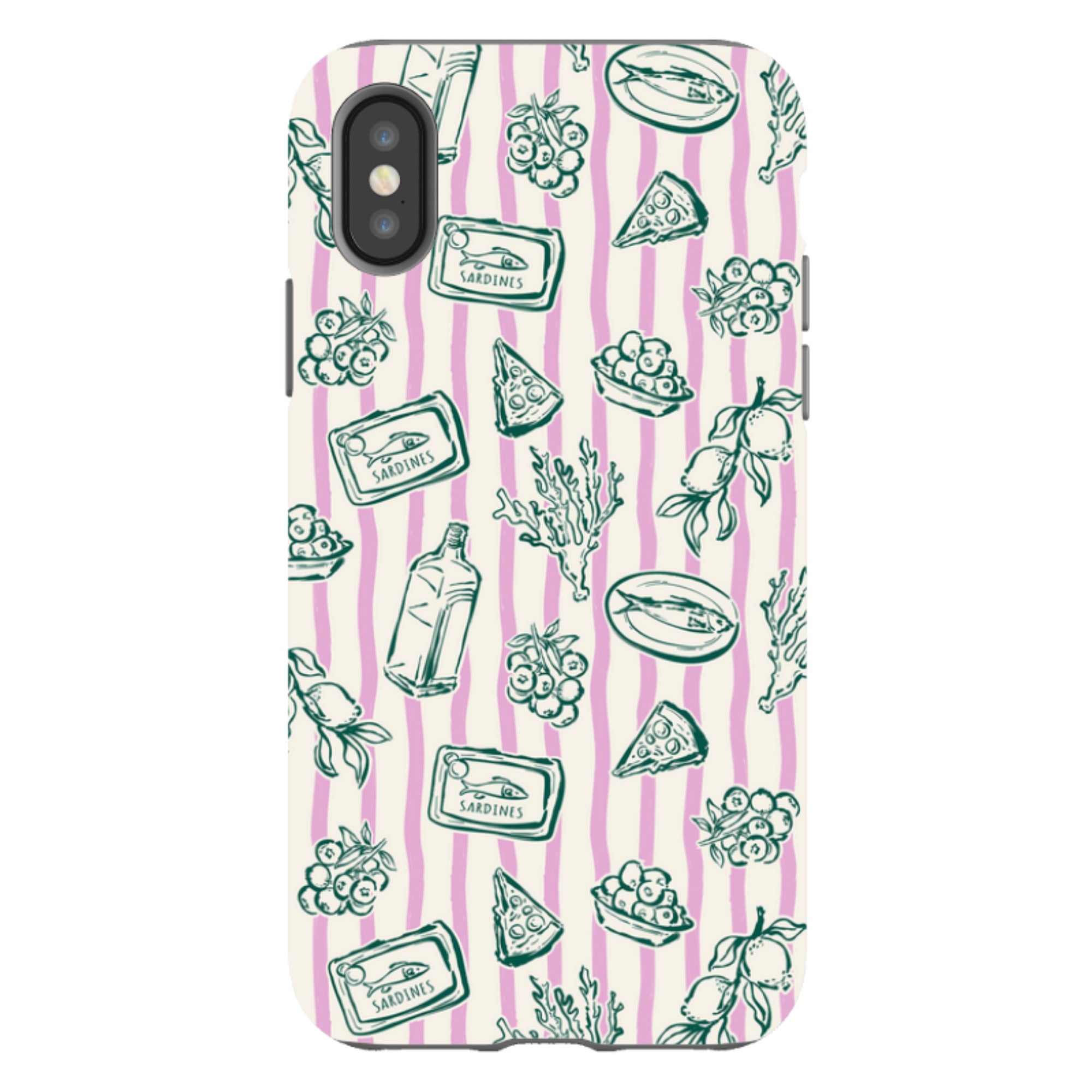 iPhone Case - Sardines and Gin