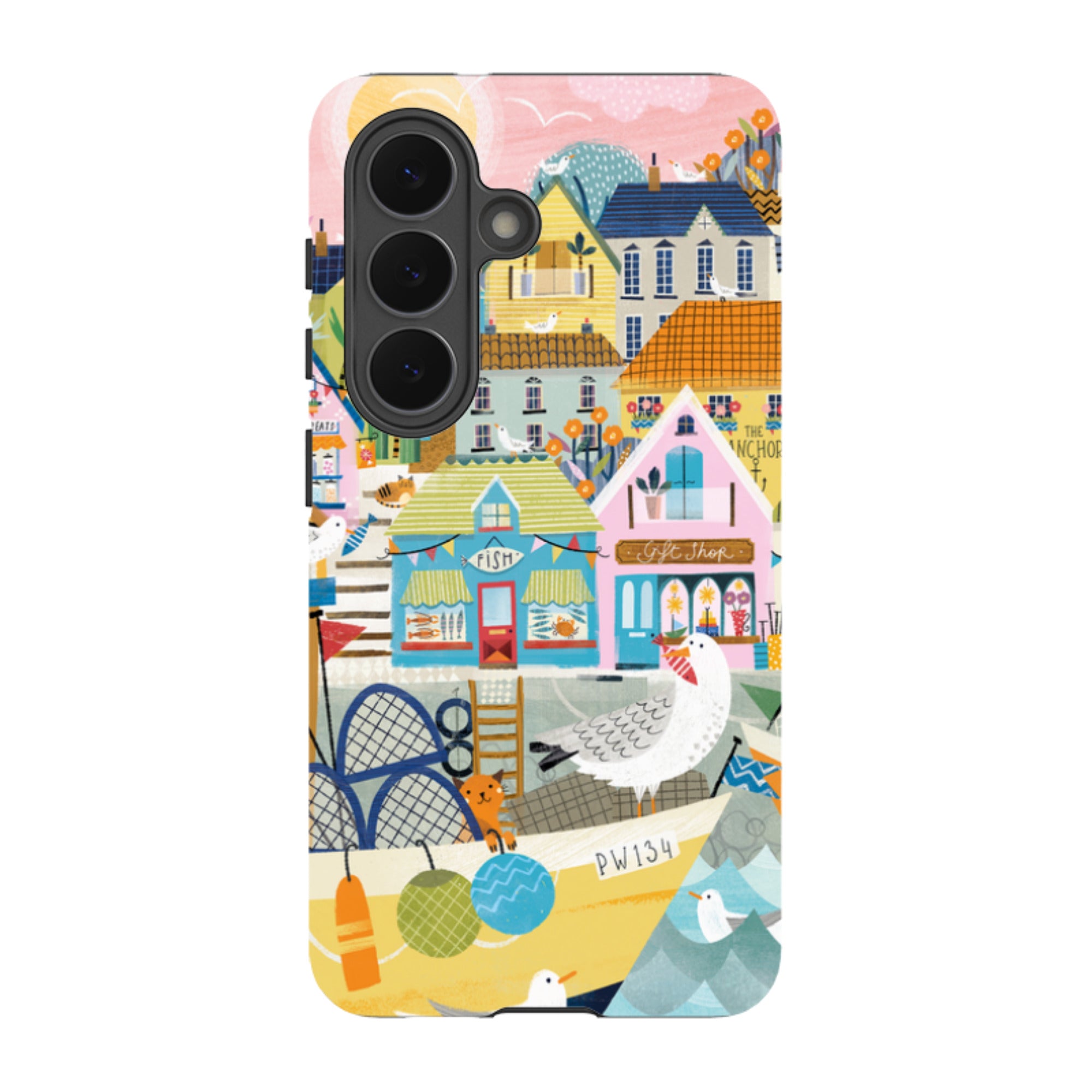 Samsung Tough  Case - Harbour 2 By Ali Brookes
