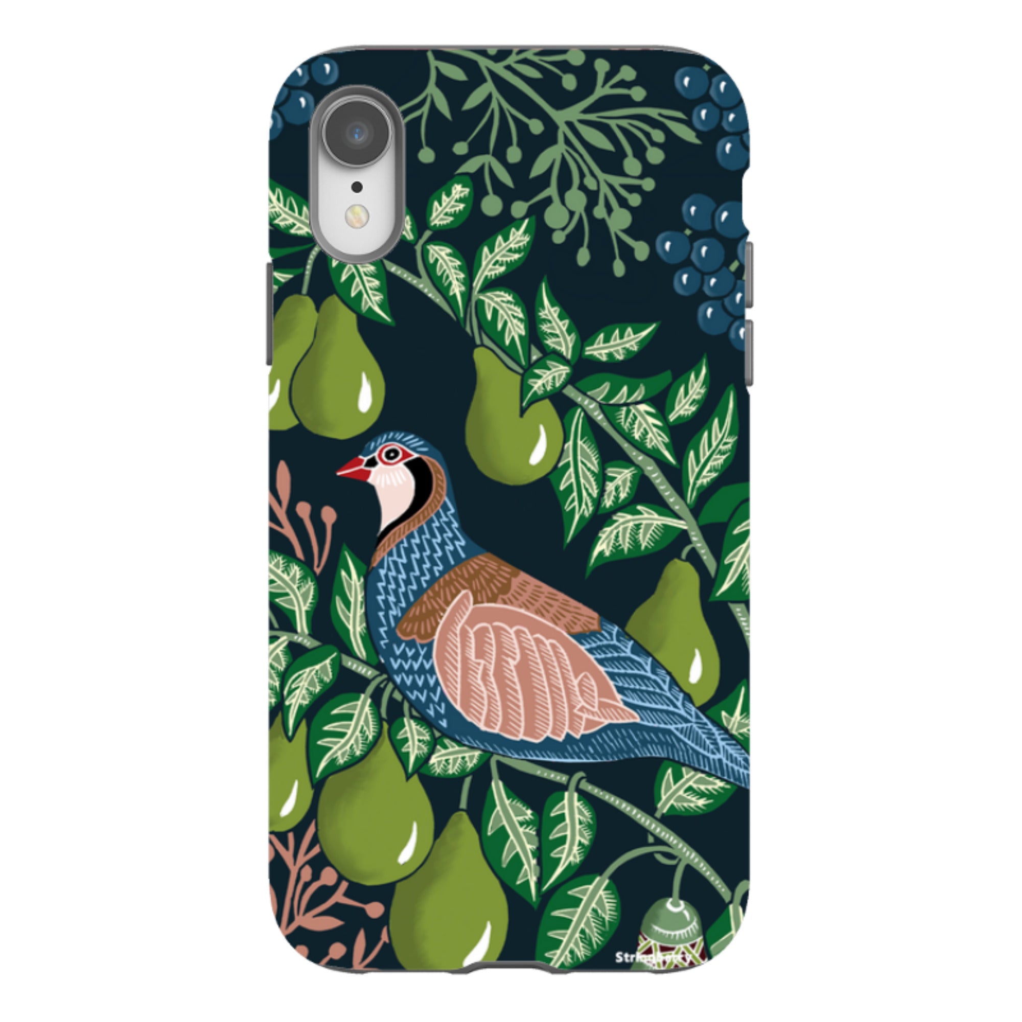 iPhone Tough Case - Partridge In Pear Tree By Kate Heiss