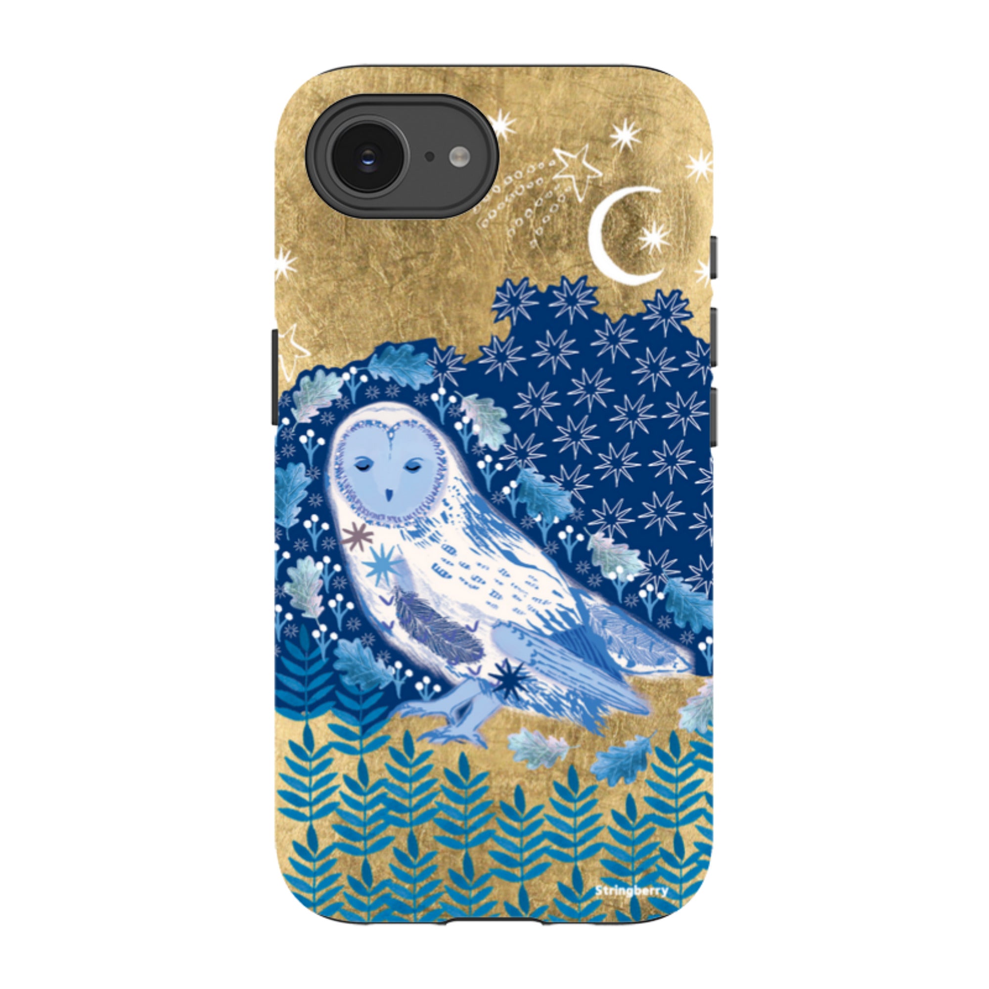 iPhone Tough Case - Owl By Emma Frances Grant