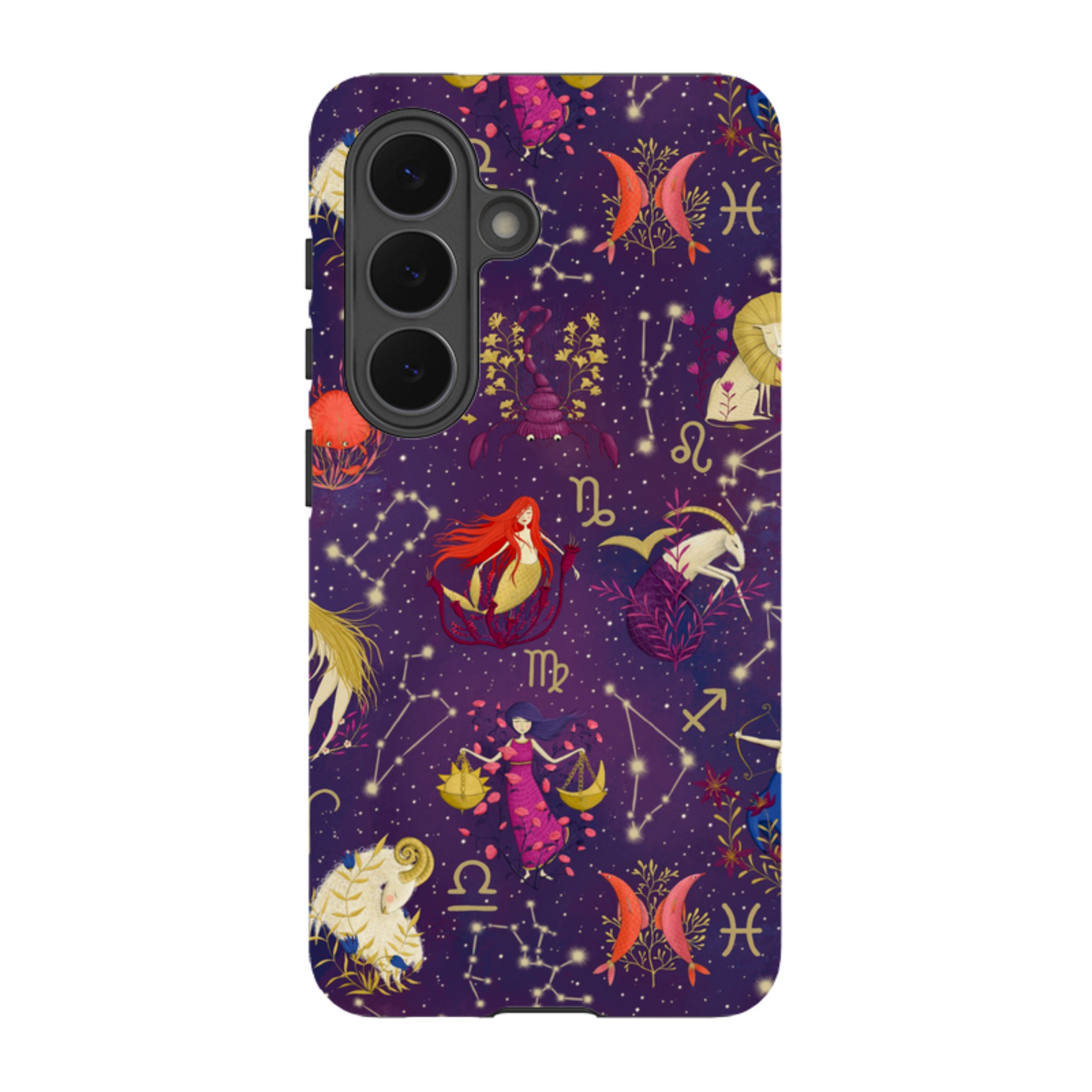 Samsung Tough Case - Zodiac Pattern By Maja Lindberg