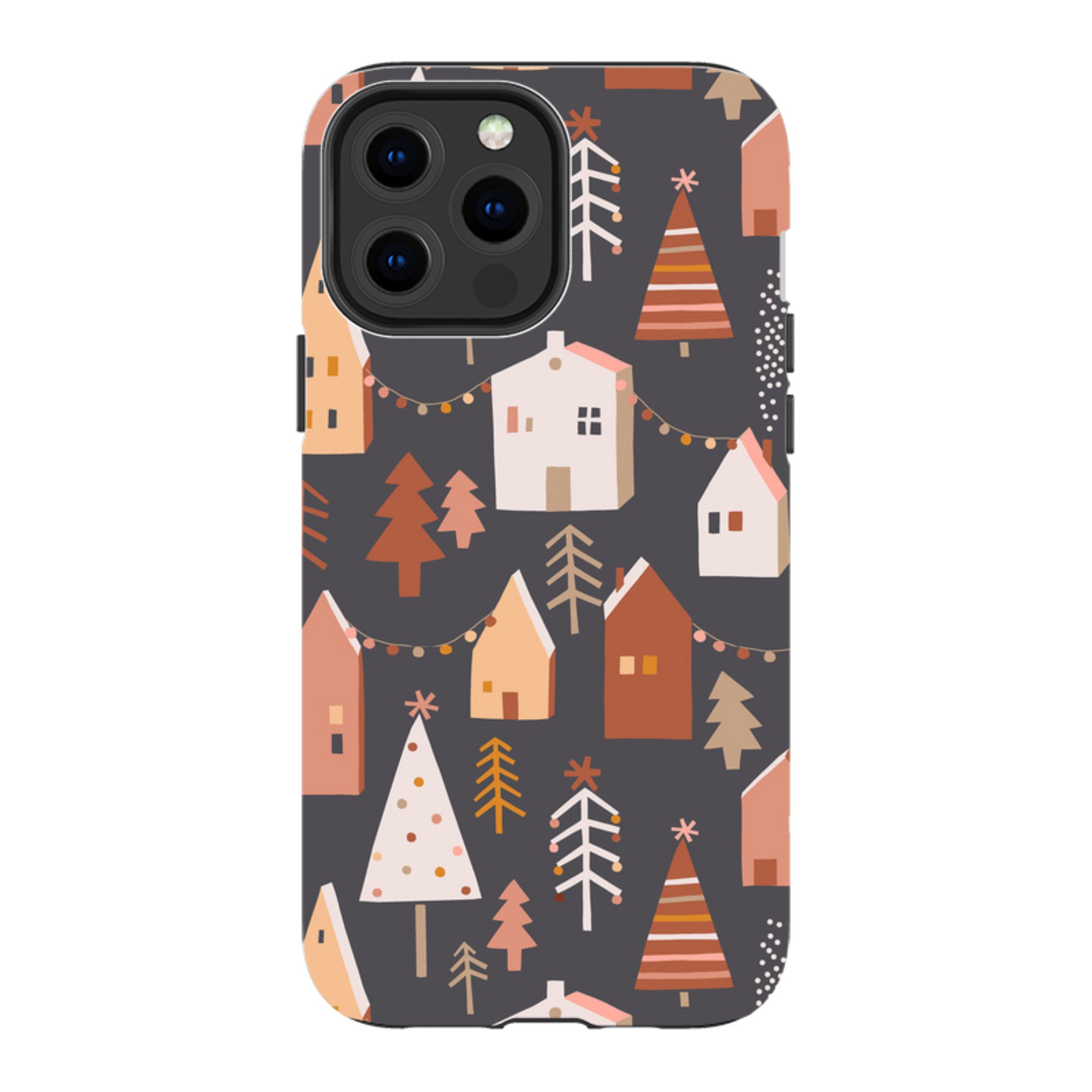 iPhone MagSafe Tough Case - Street Xmas Dark