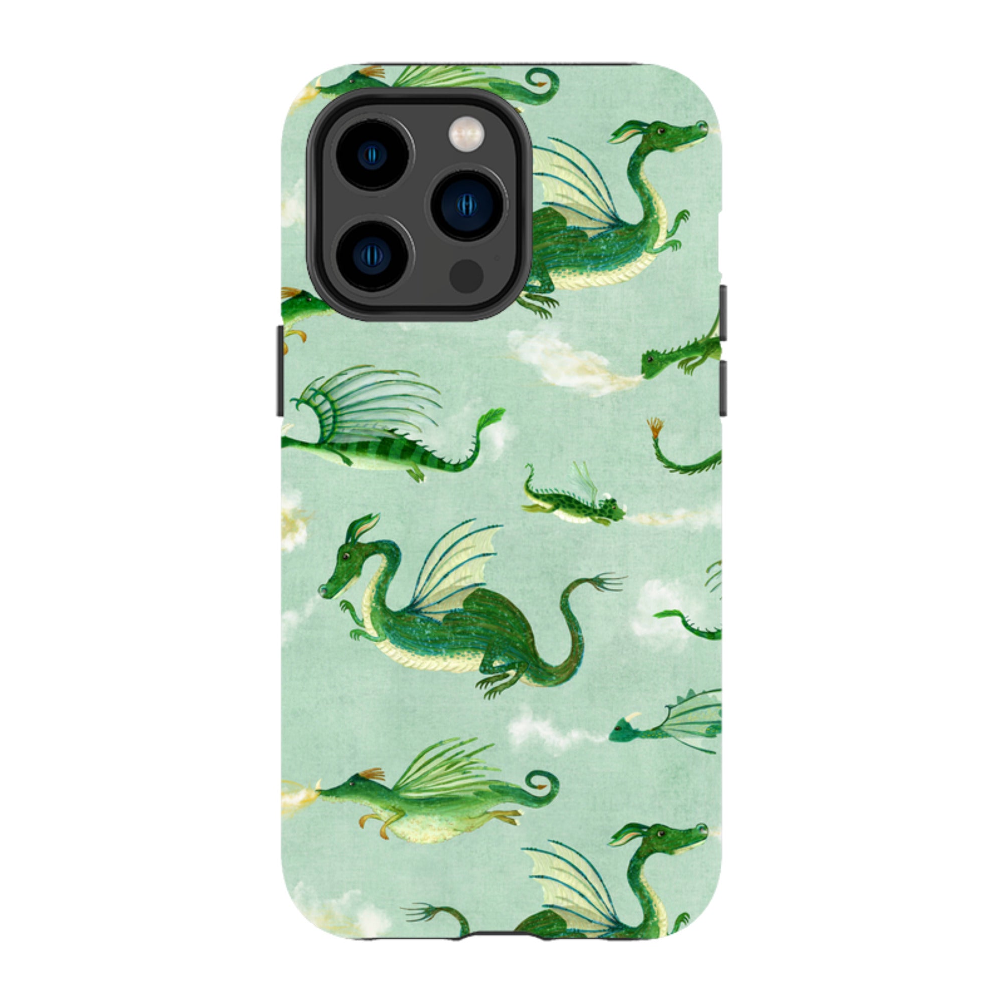 iPhone Tough Case - Dragons By Katherine Quinn
