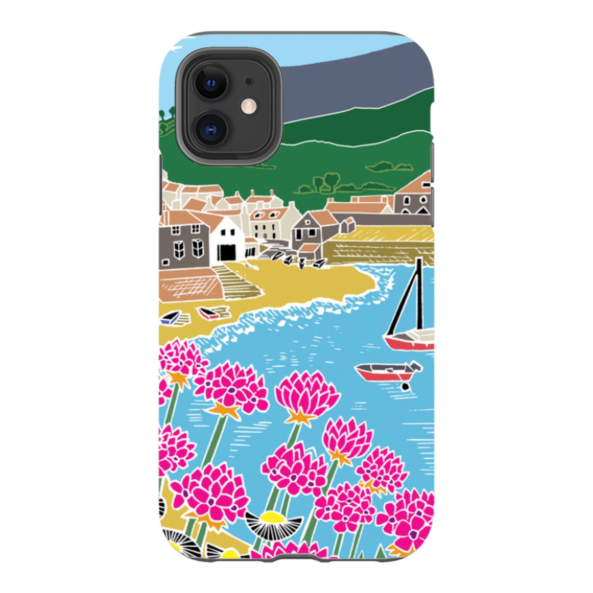 iPhone Tough Case - Quaint Harbour By Kate Heiss
