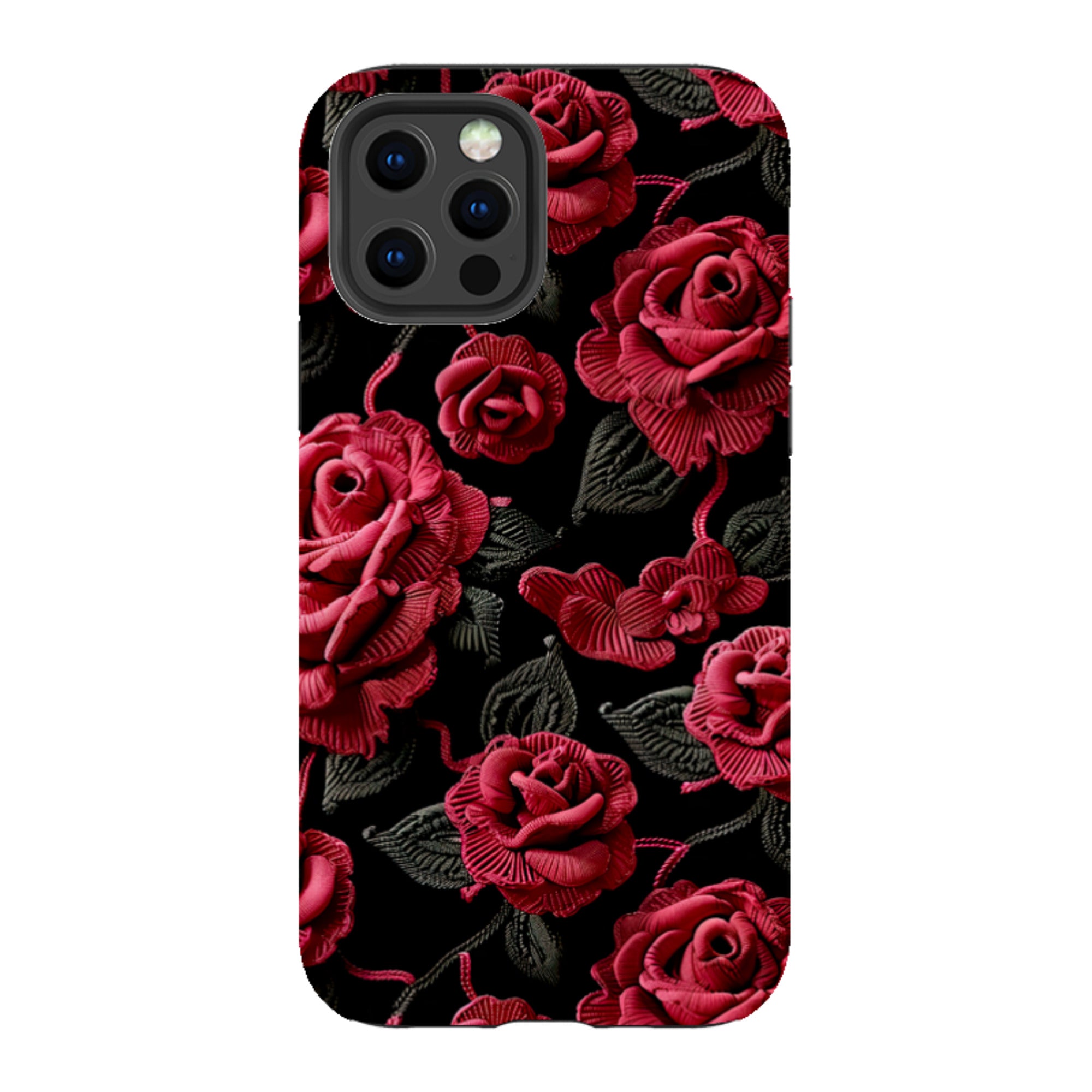 iPhone Case - Dark Roses