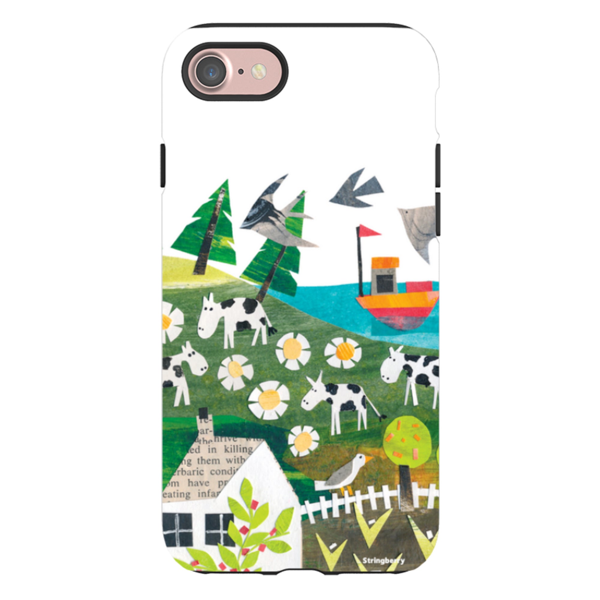 iPhone Tough Case - Countryscape VII By Tracey English