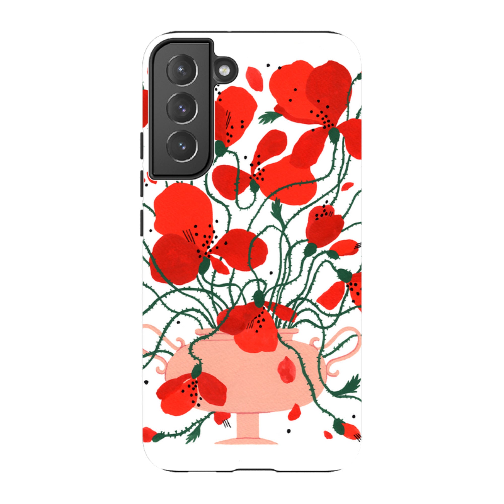 Samsung Tough Case - Poppies By Madalina Andronic