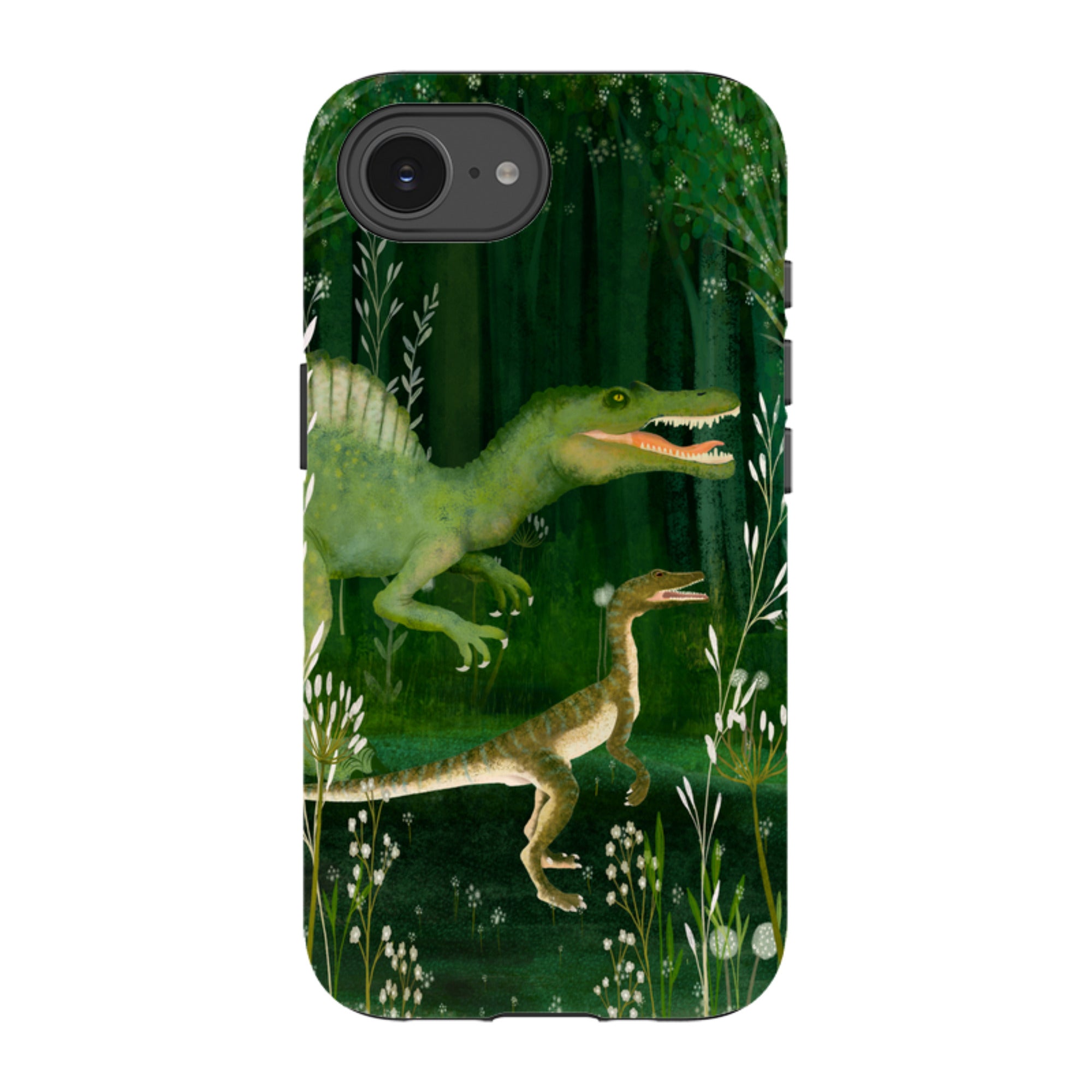 iPhone Tough Case - Dino Park II By Katherine Quinn