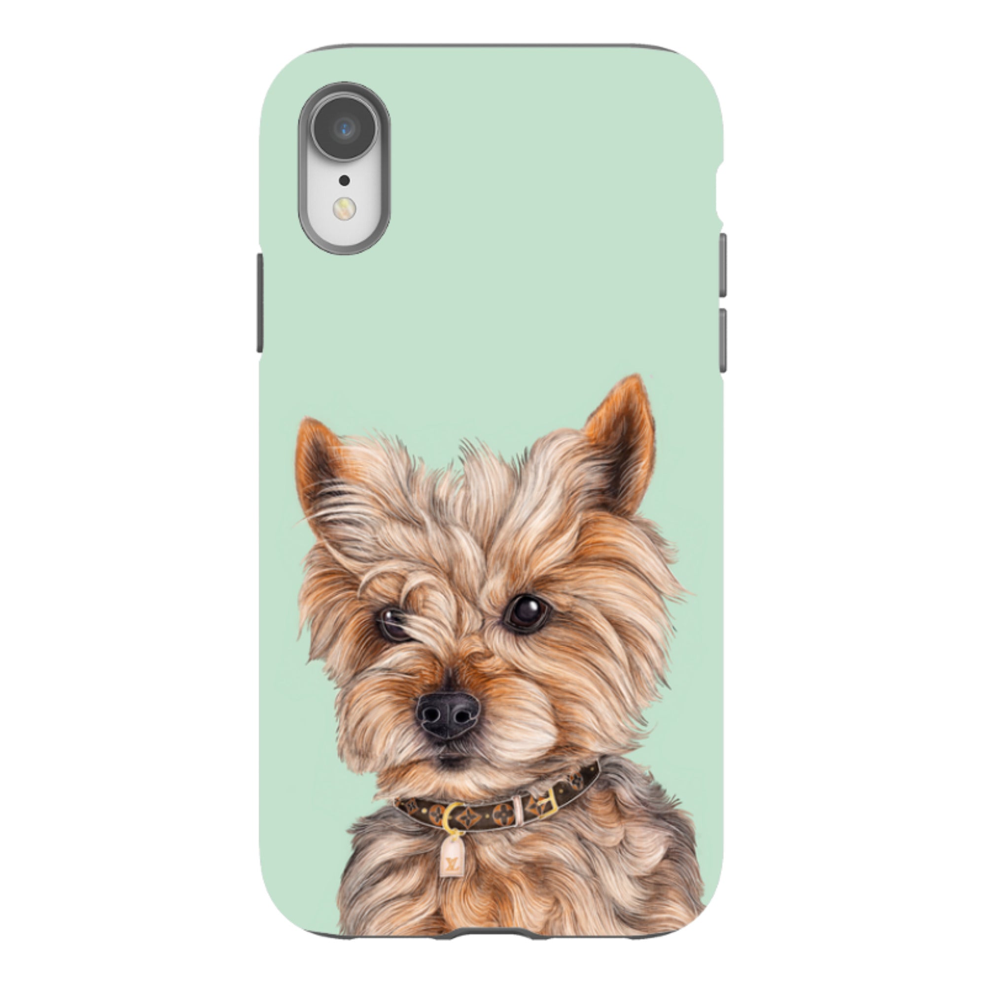 iPhone Tough Case - Yorkie By Catherine Rowe