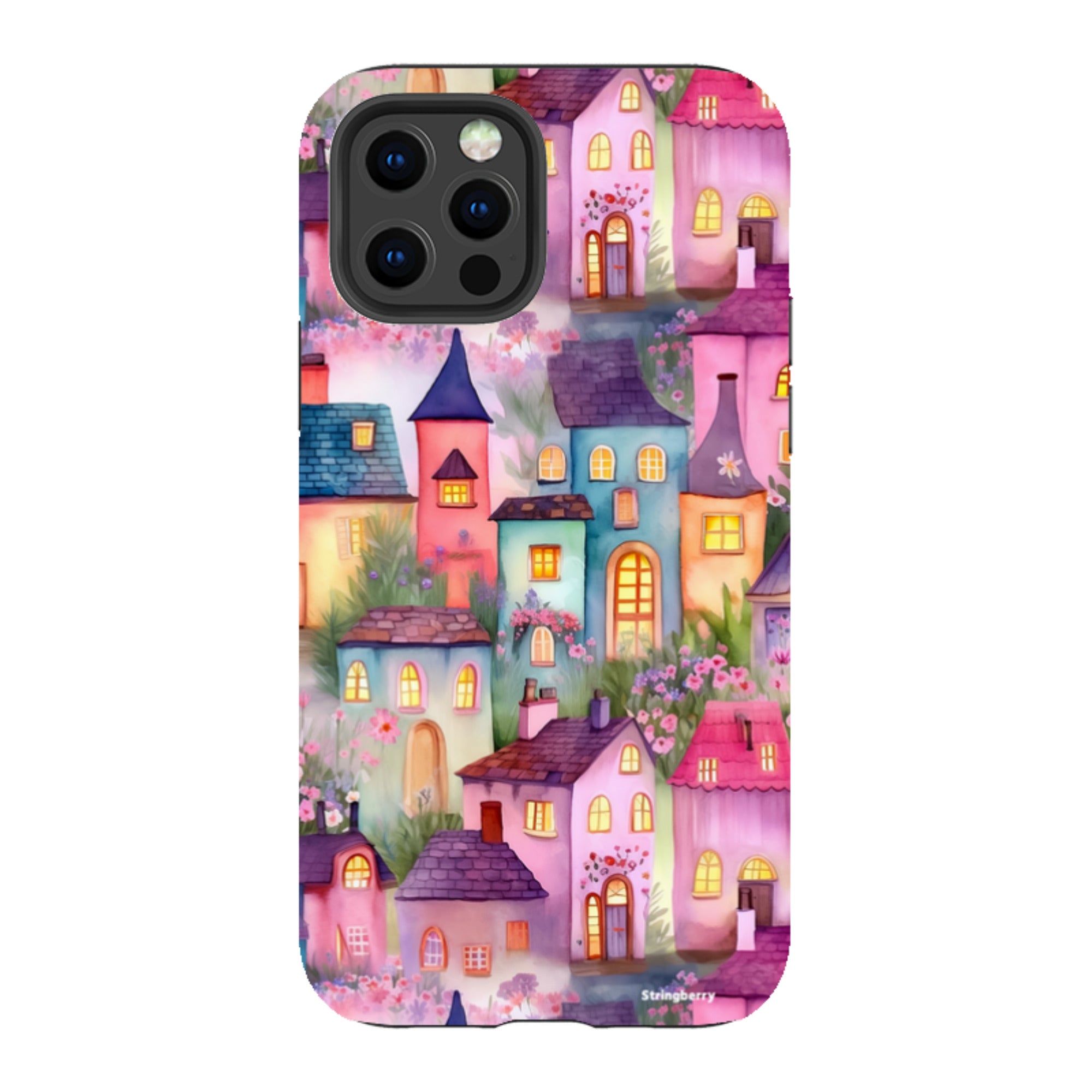 iPhone Tough Case - Fairy Houses