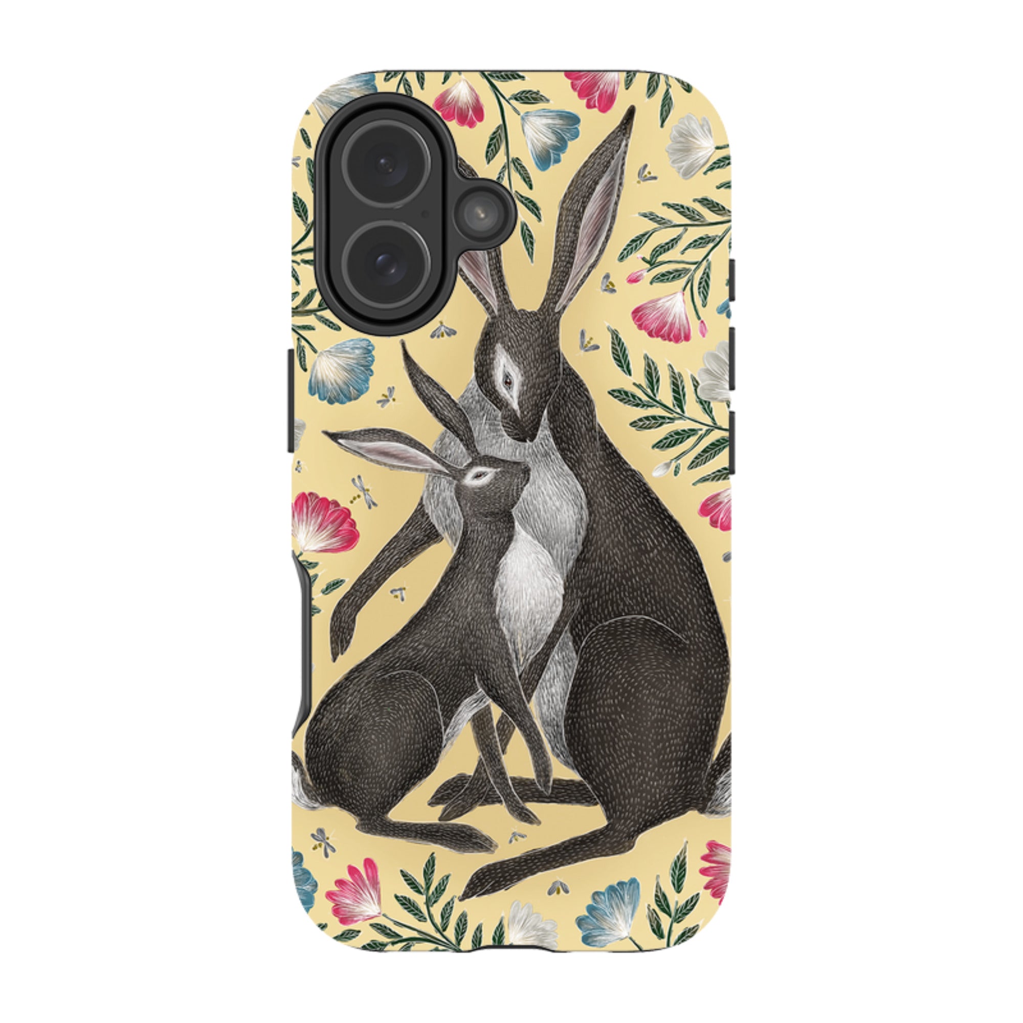iPhone MagSafe Tough Case -  Mother and baby Hare By Catherine Rowe