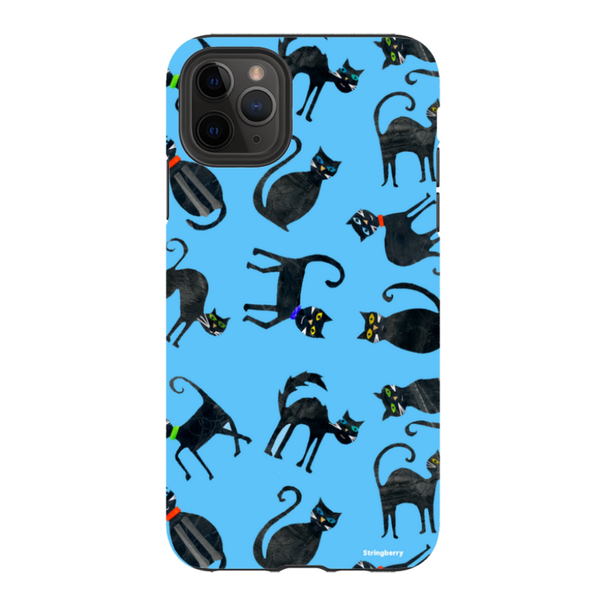 iPhone Tough Case - Tossed Cats By Tracey English
