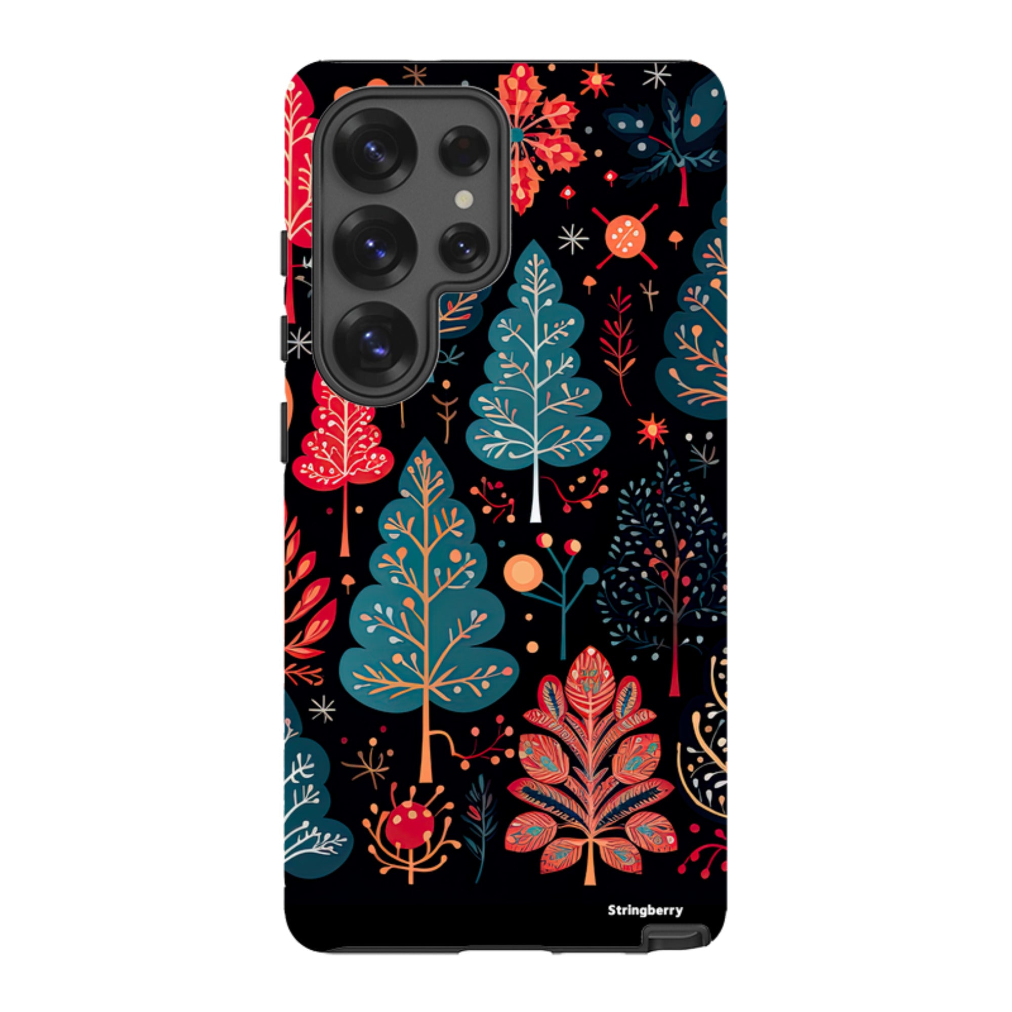 Samsung Tough Case -Dark Winter Forest