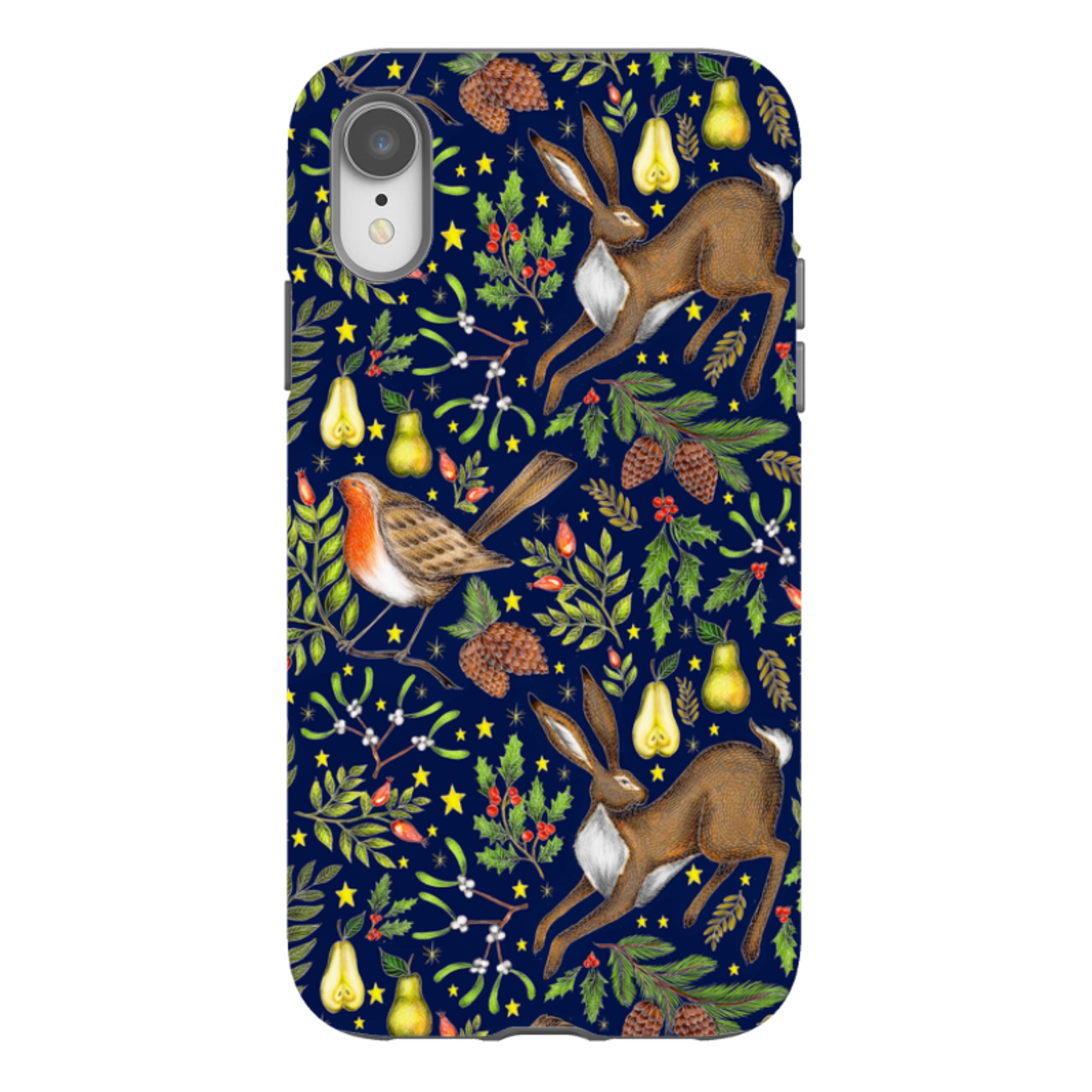 iPhone Tough Case - Christmas Garden By Catherine Rowe