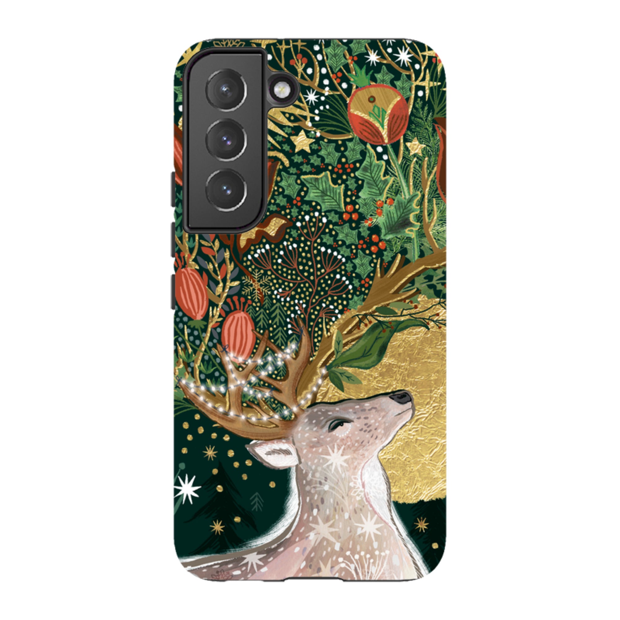 Samsung Tough Case - Winter Deer I By Emma Frances Grant