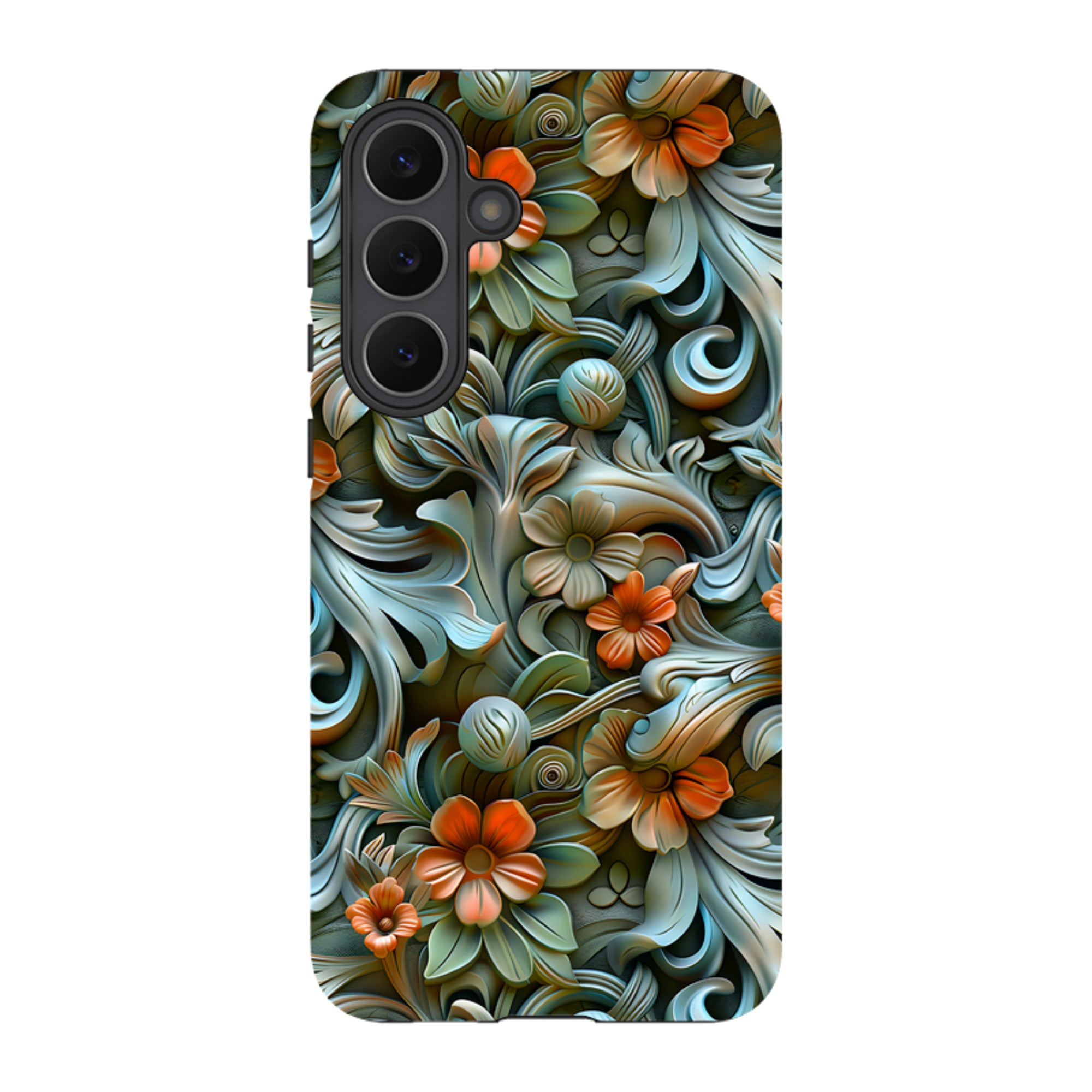 Samsung Tough Case - Clover Floral