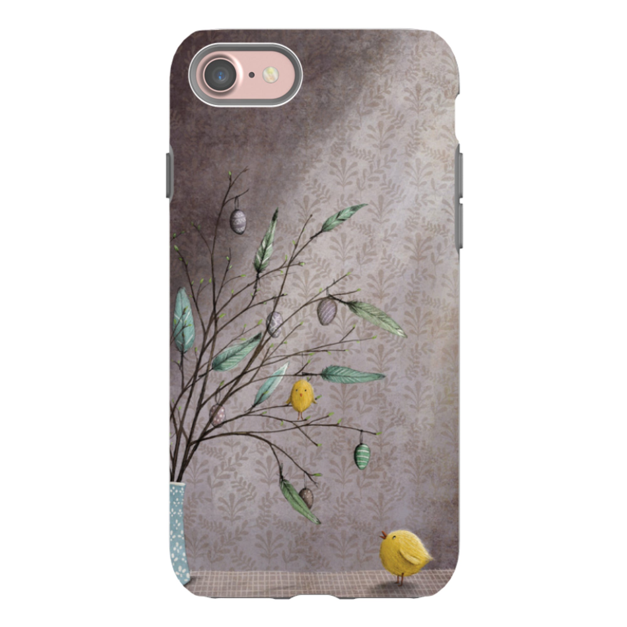 iPhone Tough Case - Bird Bouquet By Maja Lindberg