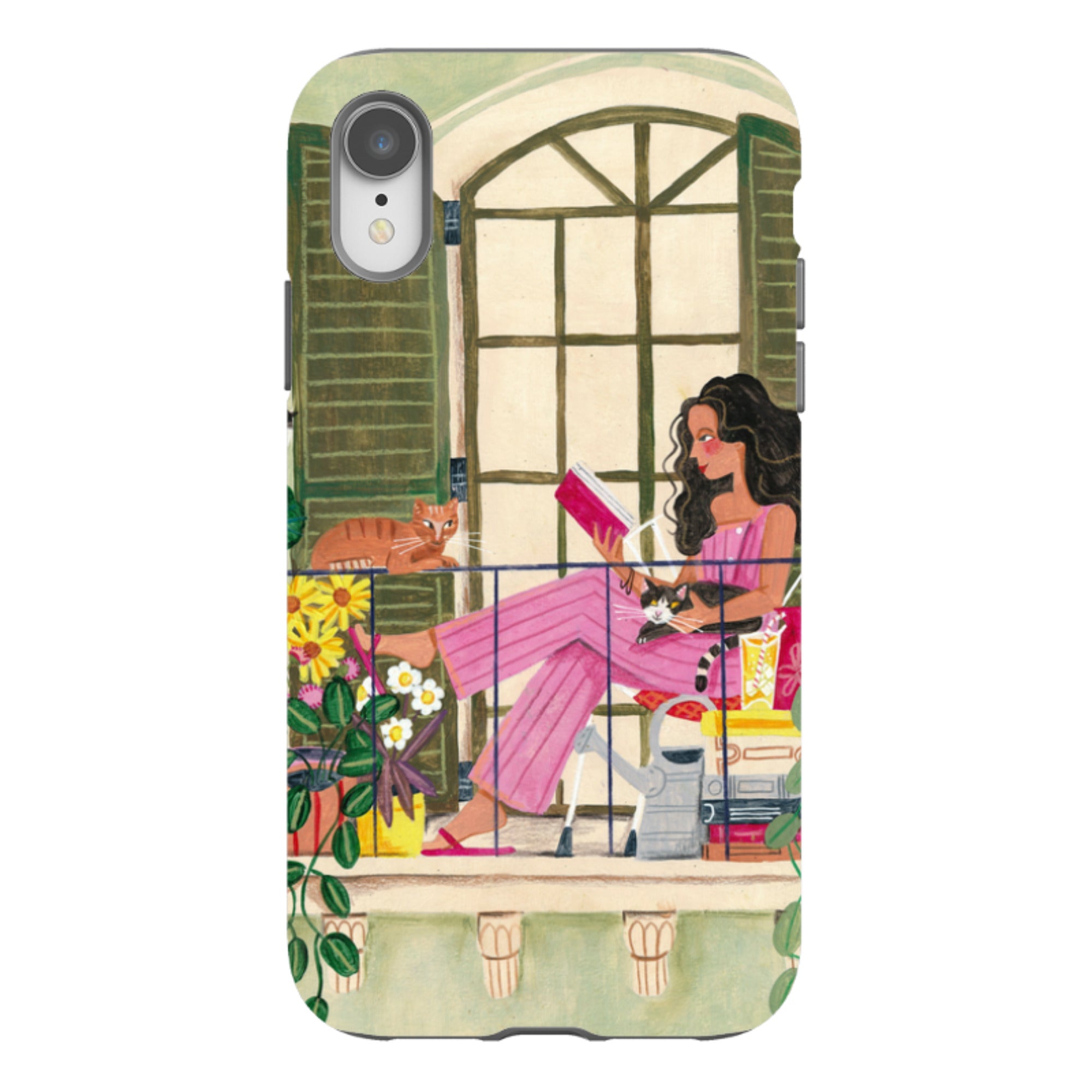 iPhone Tough Case - Balcony By Caroline Bonne Muller