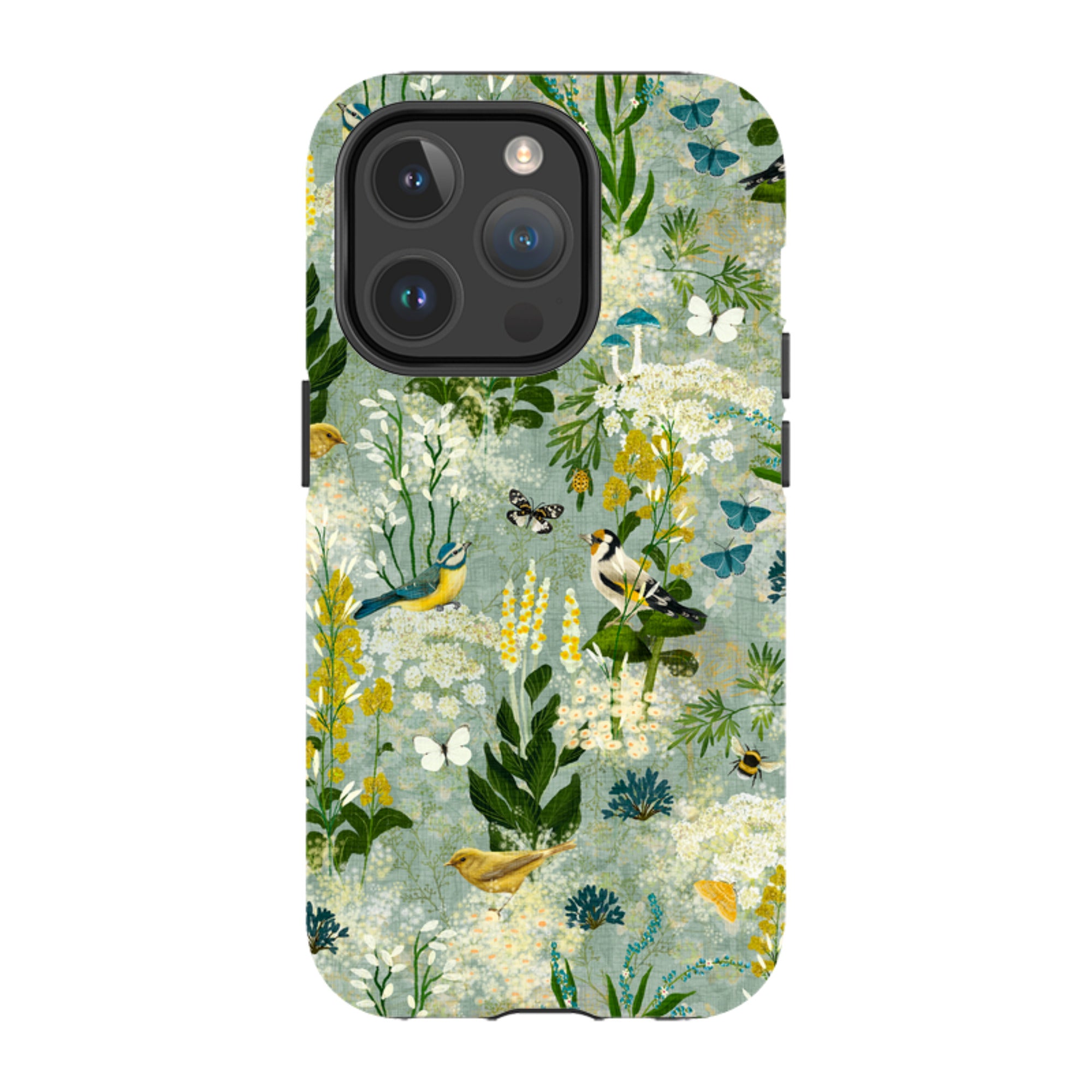 iPhone MagSafe Tough Case - Song Bird Garden By Katherine Quinn