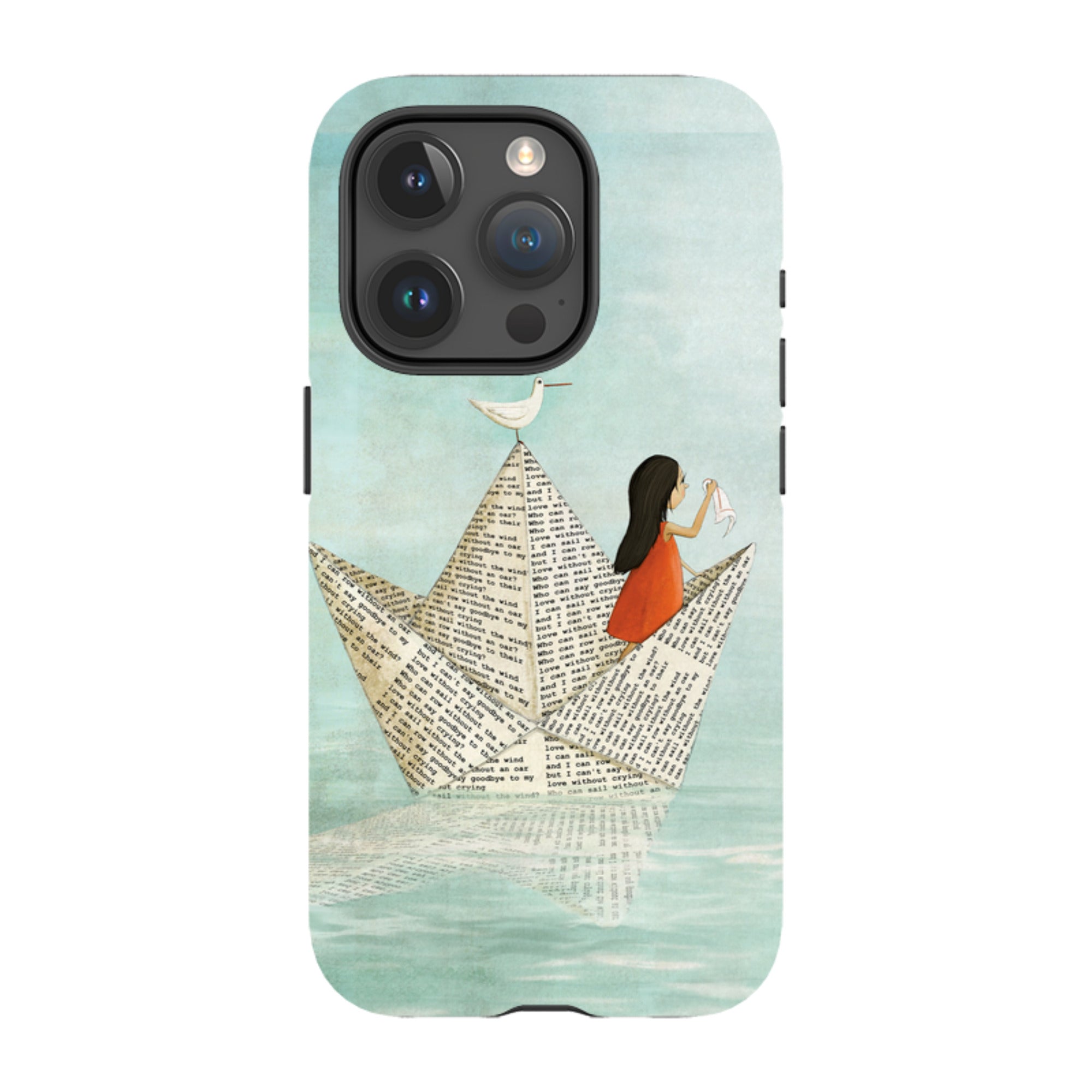 iPhone Tough Case - Sail Without A Wind By Maja Lindberg