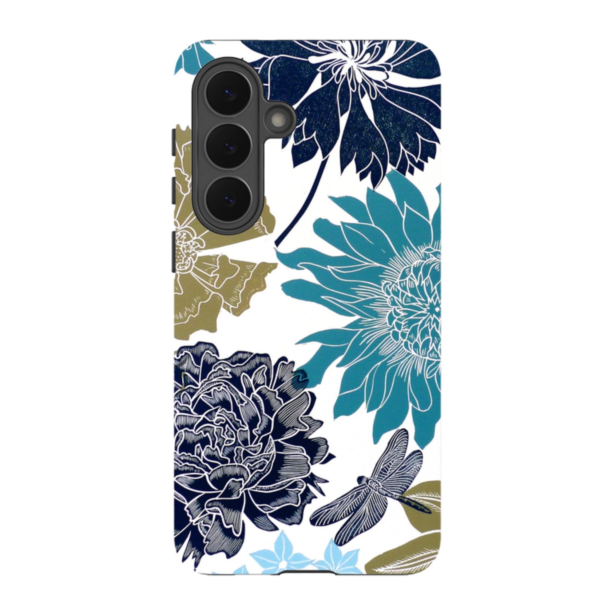 Samsung Tough Case - Cottage Garden Dragonfly By Kate Heiss