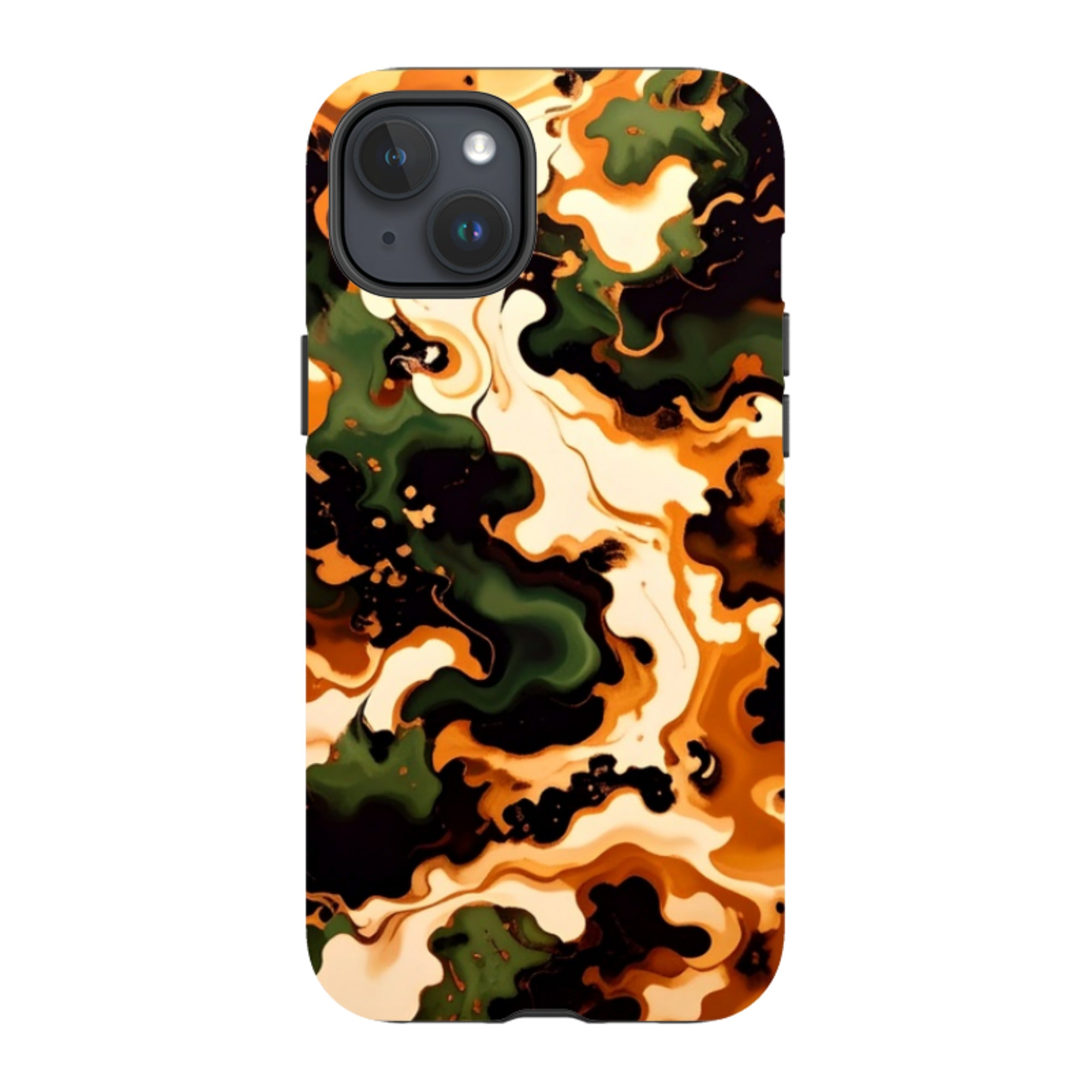 iPhone Tough Case - Green Marble