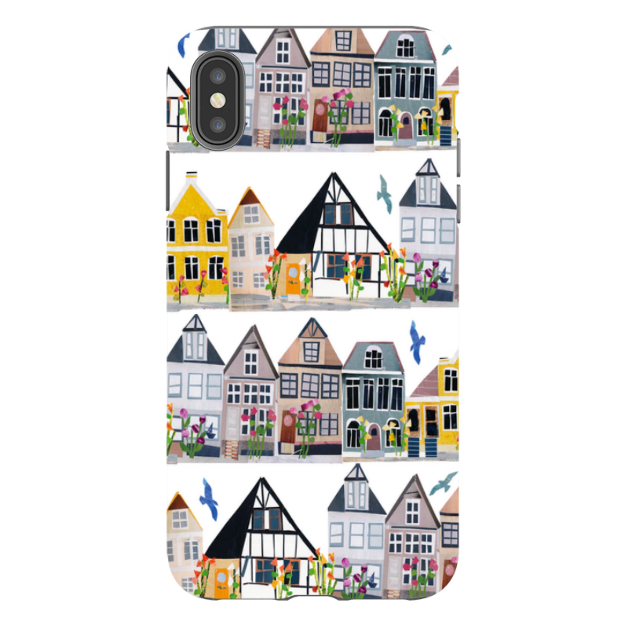 iPhone Tough Case - Danish Houses By Tracey English