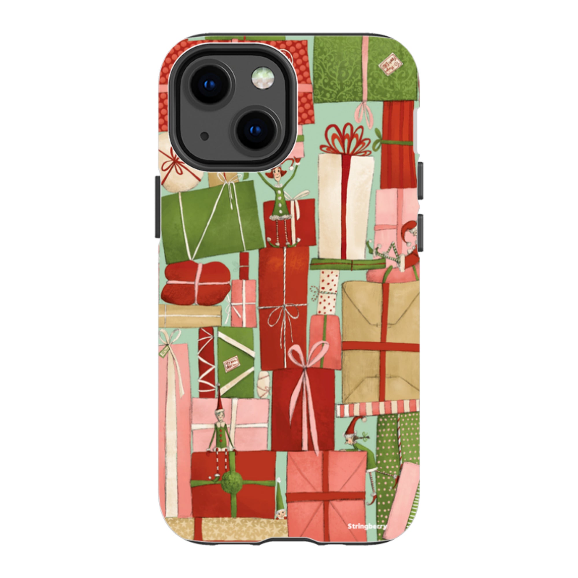 iPhone Tough Case - Santas Helpers II By Maja Lindberg