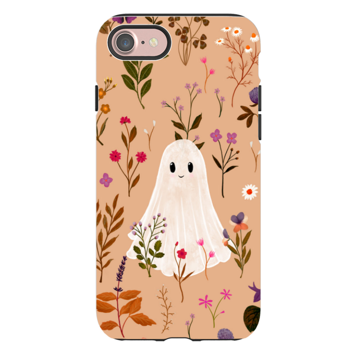 iPhone Tough Case - Ghost in the Garden - Cider Clay Multi By Katherine Quinn