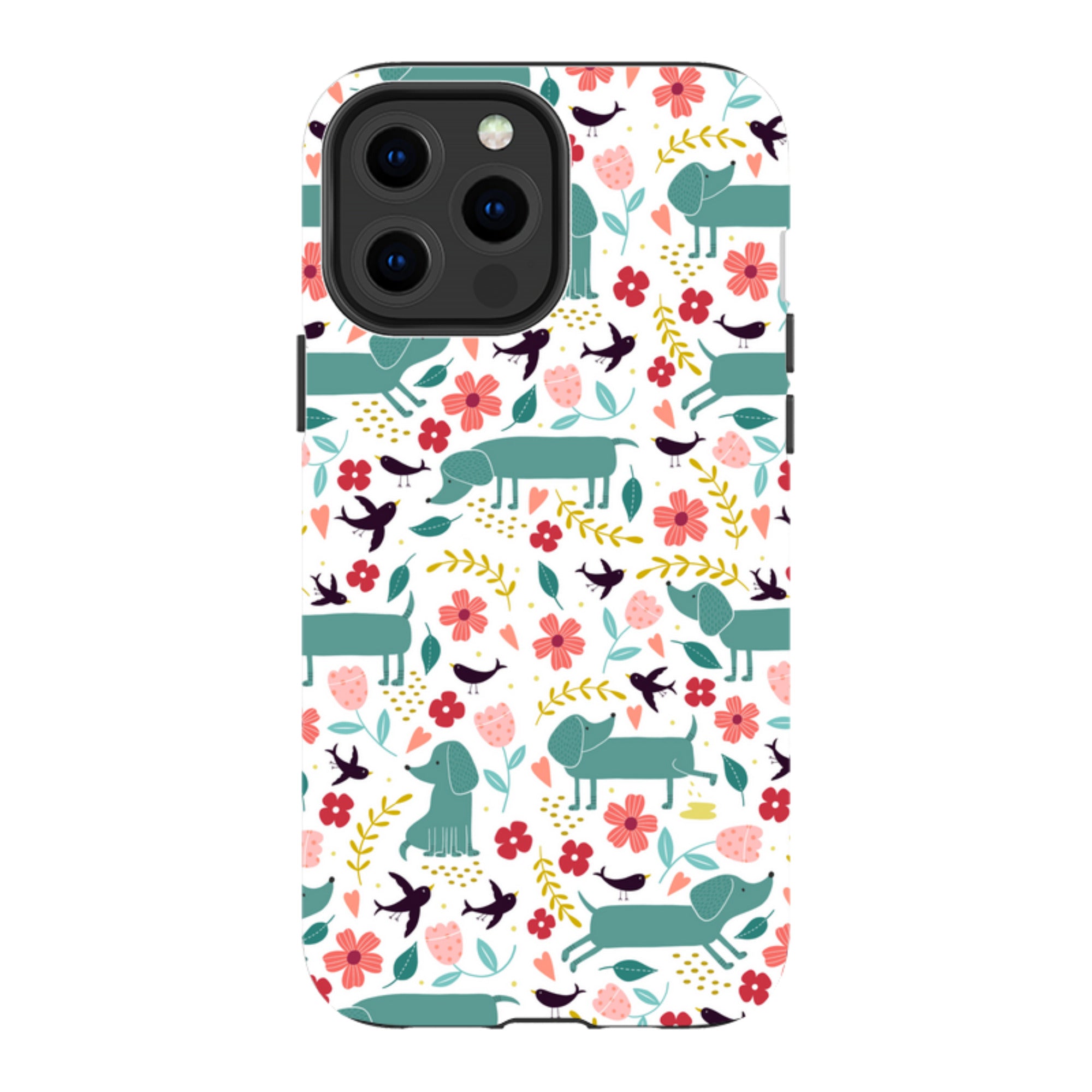 iPhone Tough Case - Cheeky Daschunds By Suzy Taylor