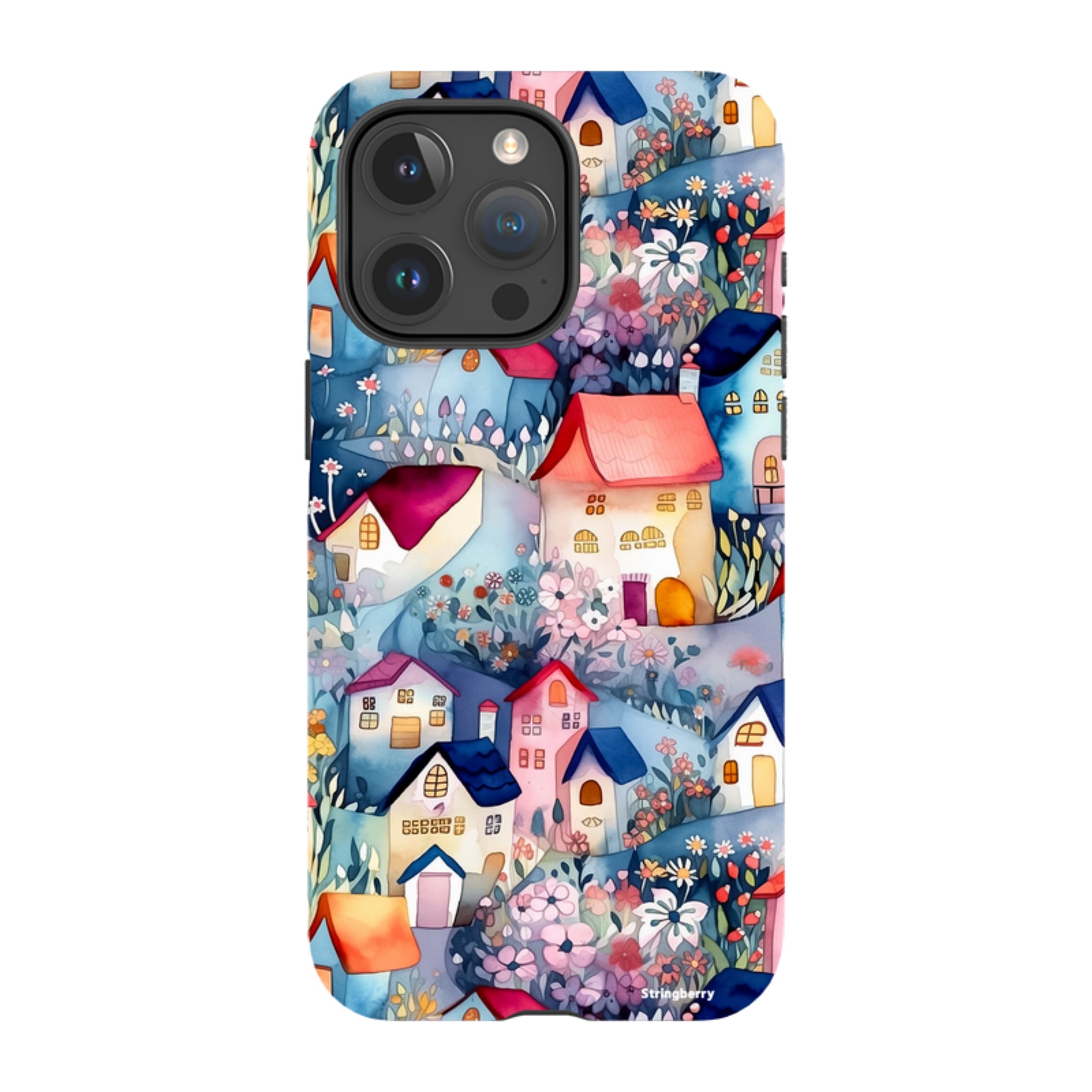 iPhone MagSafe Tough Case - Fairy Houses II