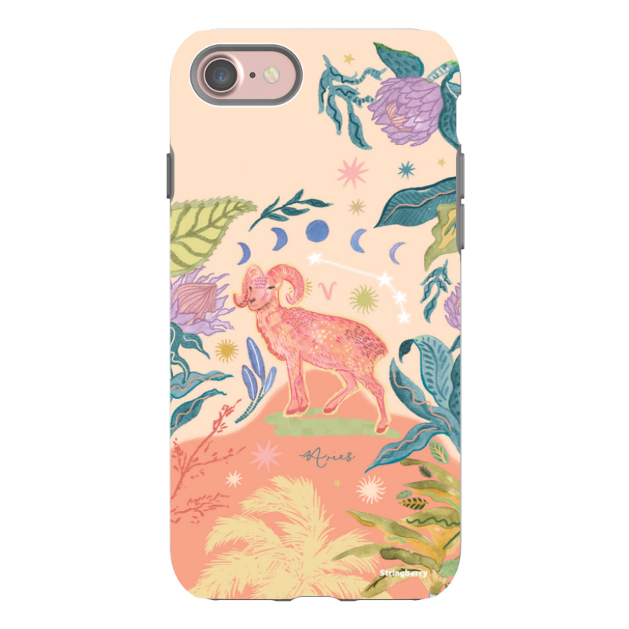 iPhone Tough Case - Aries By Emma Frances Grant