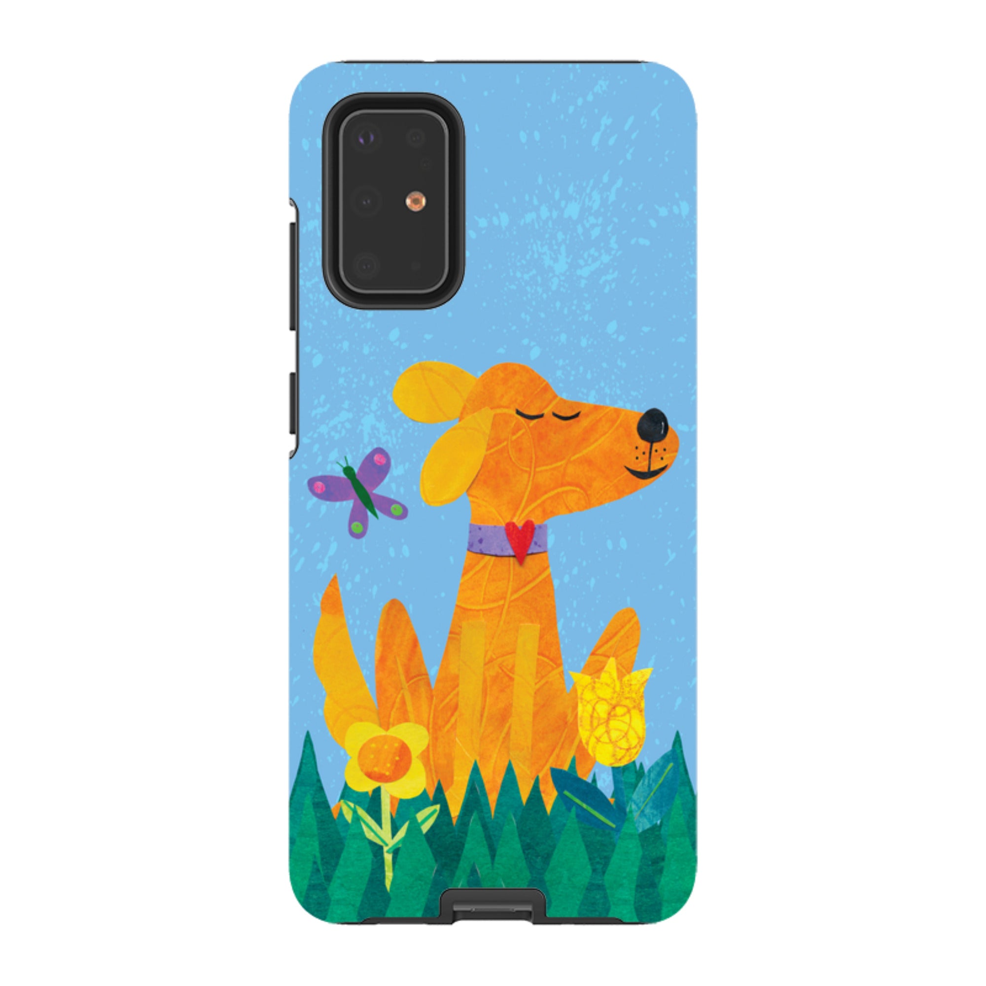 Samsung Tough Case - Pup In The Grass By Tracey English