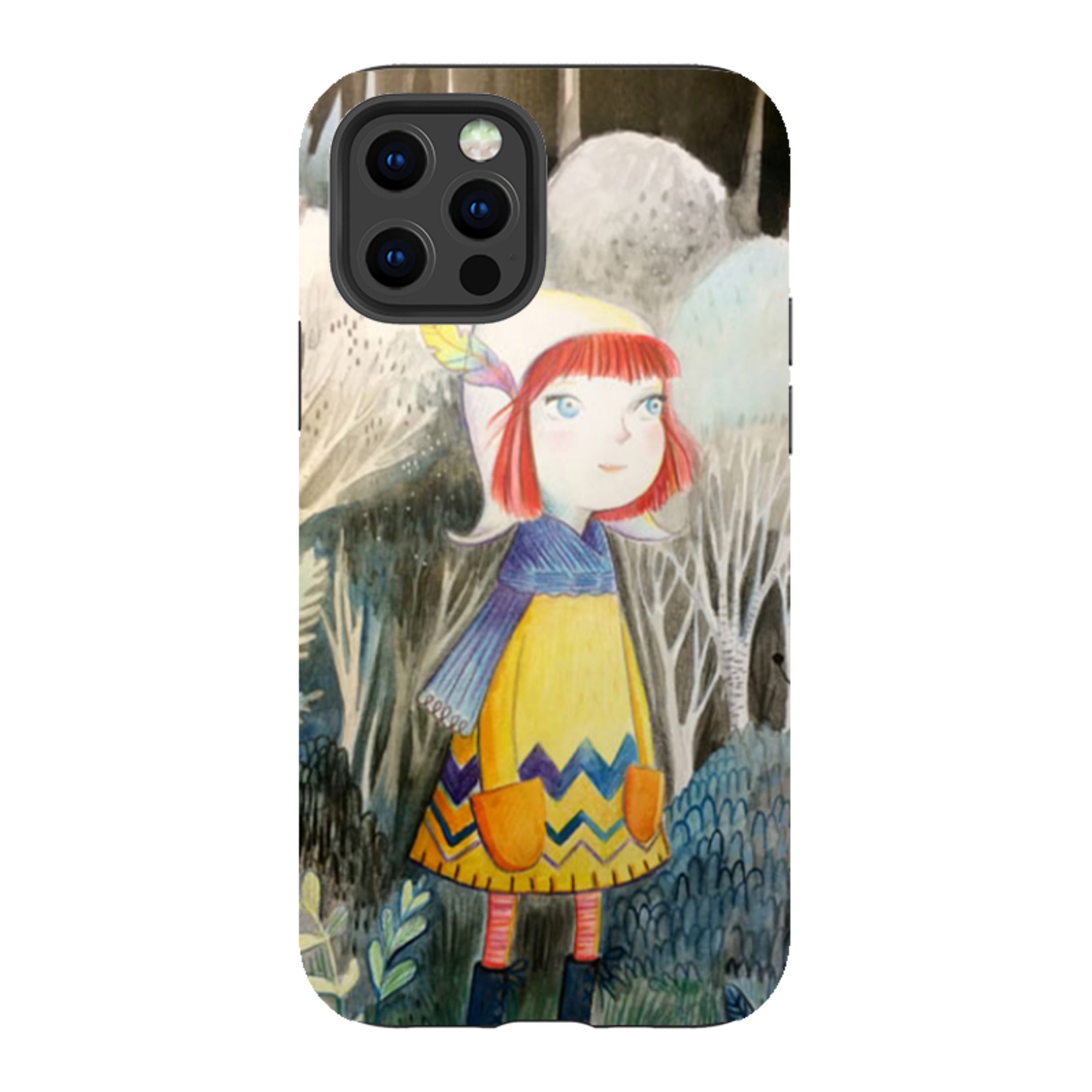 iPhone Tough Case - Honeykeys Girl By Mia Underwood