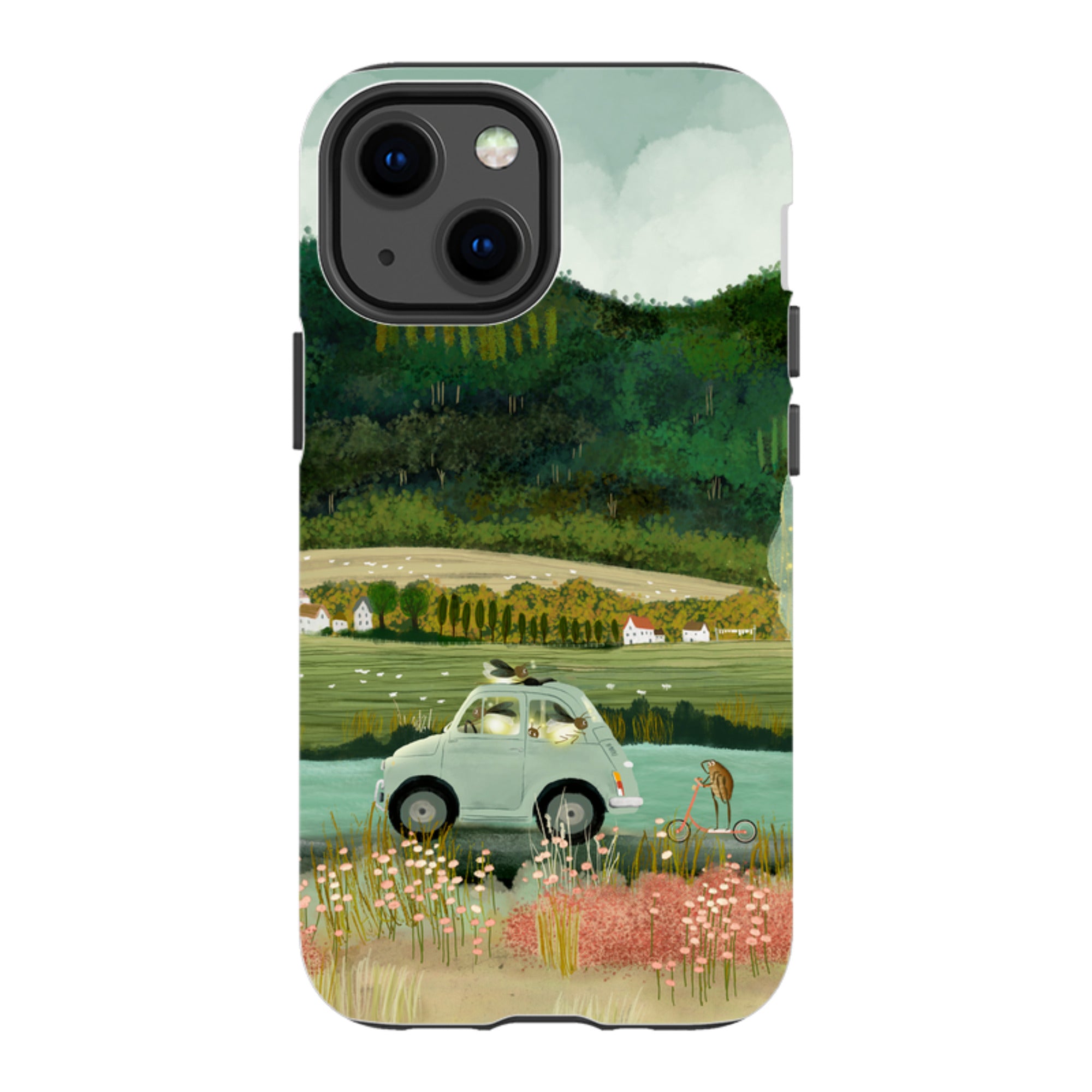 iPhone Tough Case - Lightening Bugs By Katherine Quinn