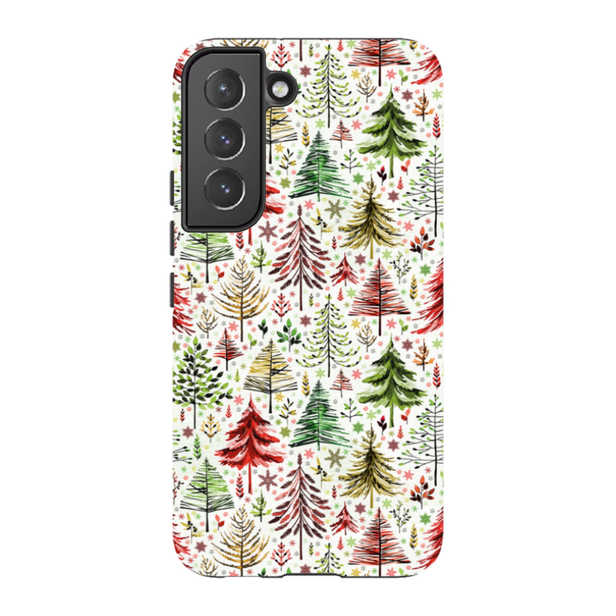 Samsung Tough Case - Xmas Trees By Elisabeth Haager