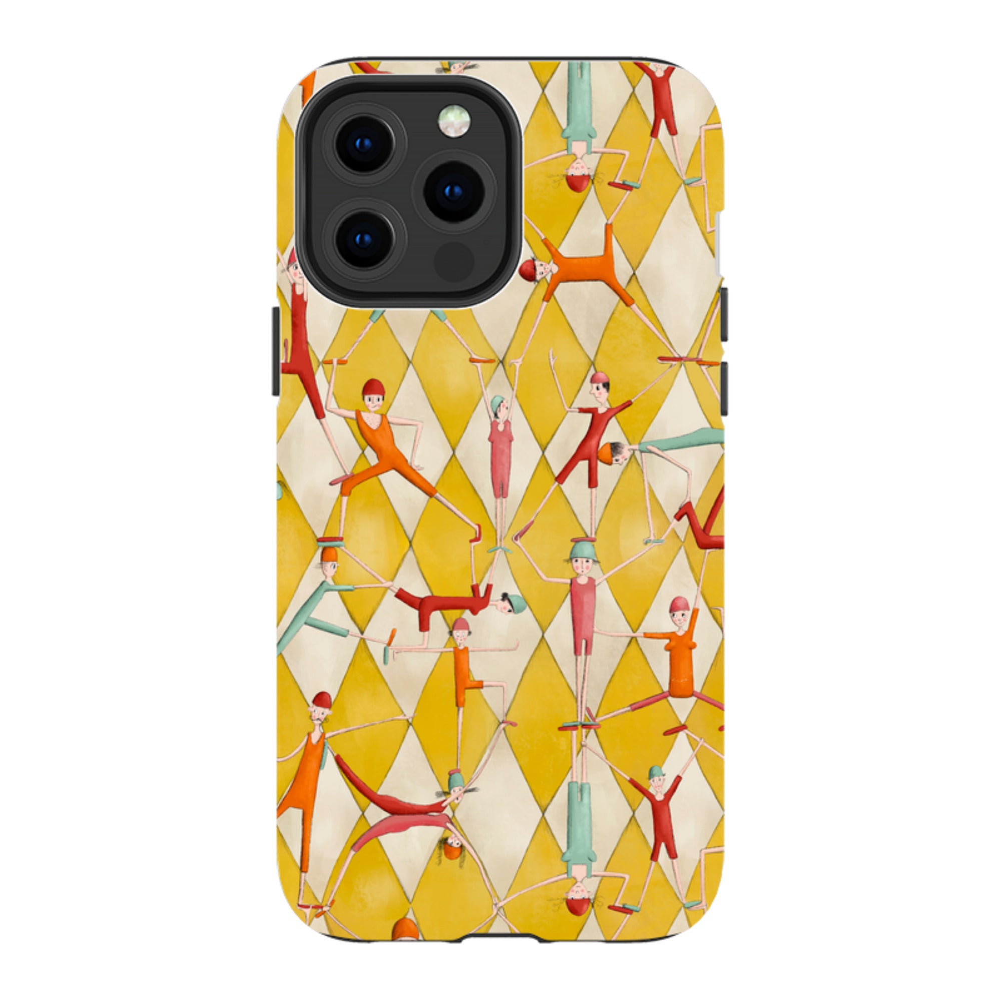 iPhone Tough Case - Acrobats By Maja Lindberg