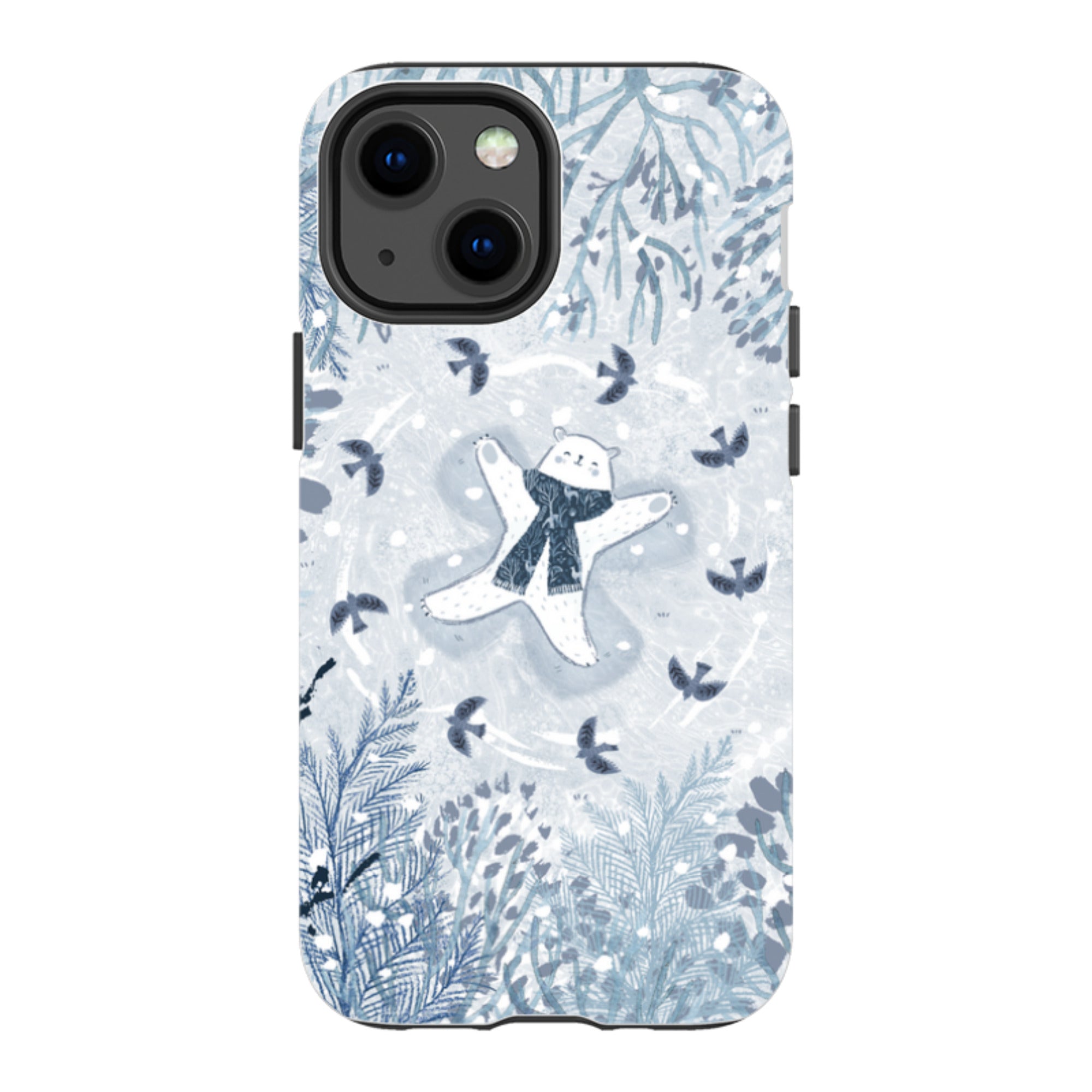iPhone Tough Case - Snow Angel By Emma Frances Grant