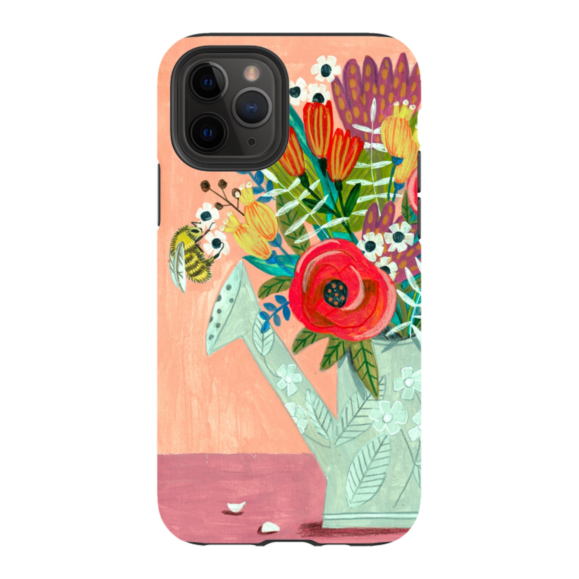 iPhone Tough Case - Watering Can By Caroline Bonne Muller