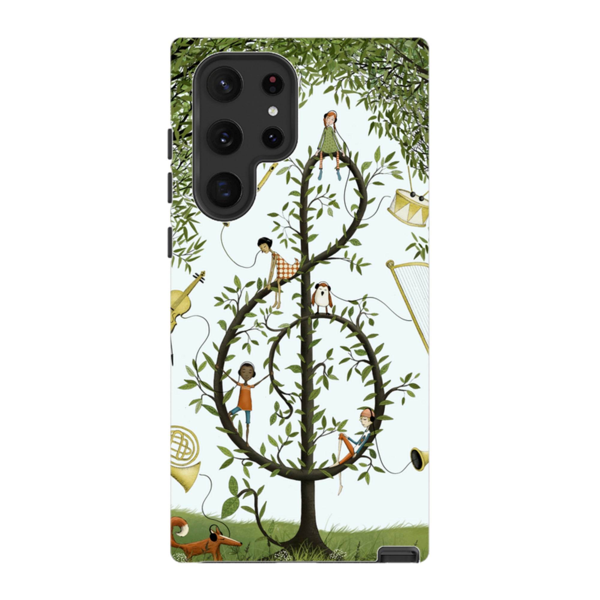 Samsung Tough Case - Music Tree By Maja Lindberg
