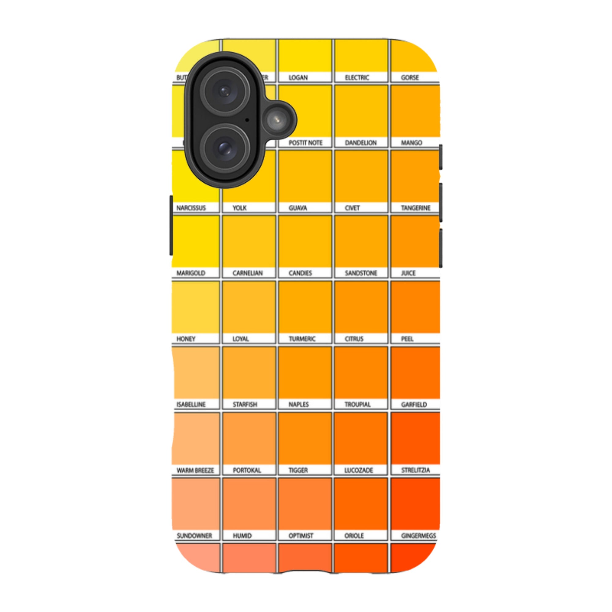 iPhone MagSafe Tough Case -  Yellow Chromology By Kitty Joseph