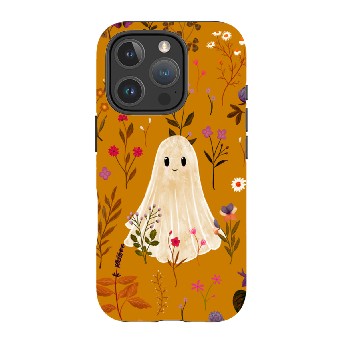 iPhone Tough Case - Ghost in the Garden - Spice Multi By Katherine Quinn